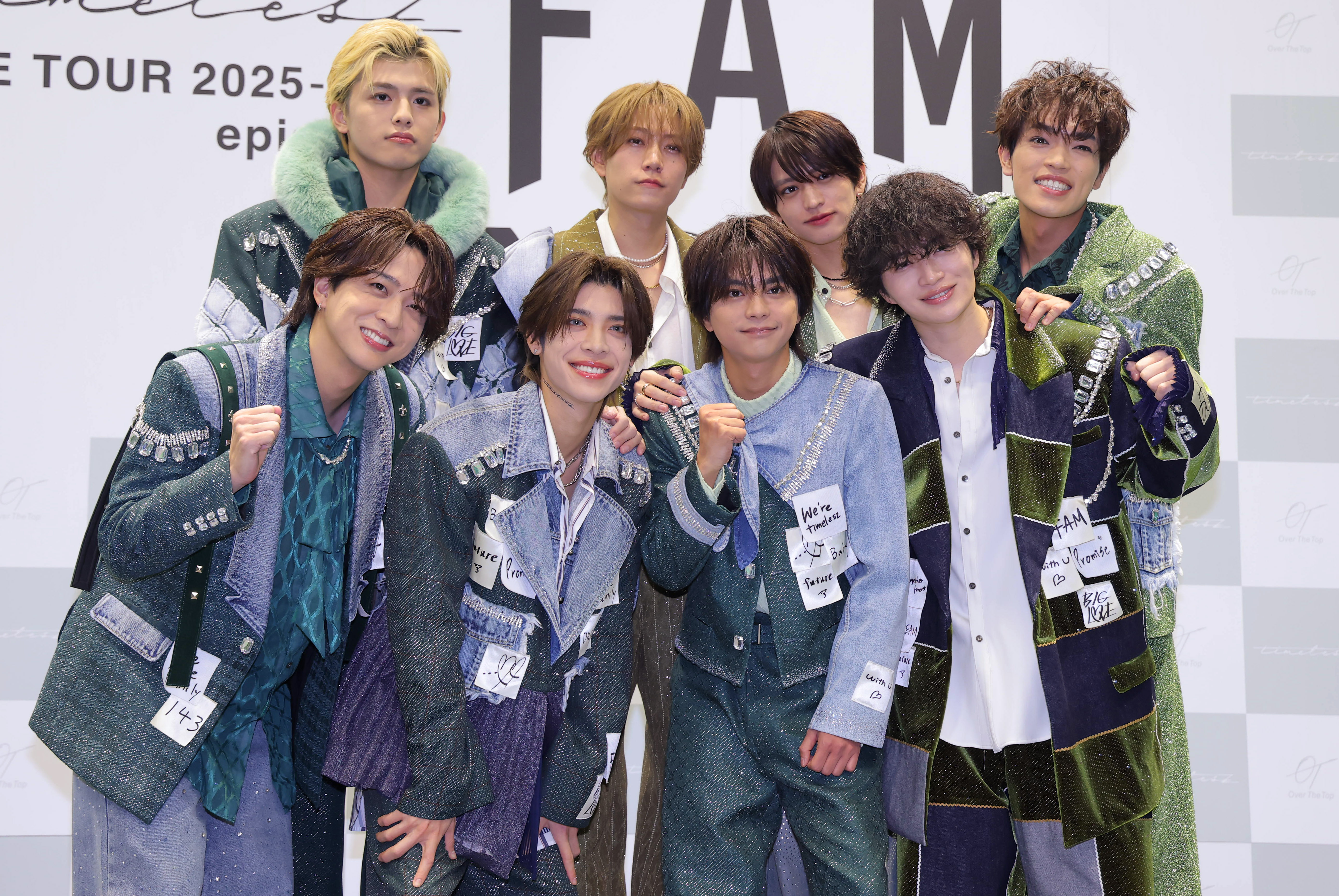 timelesz、新体制発足1周年 8人でたどり着いた夢の東京ドーム 4・29に