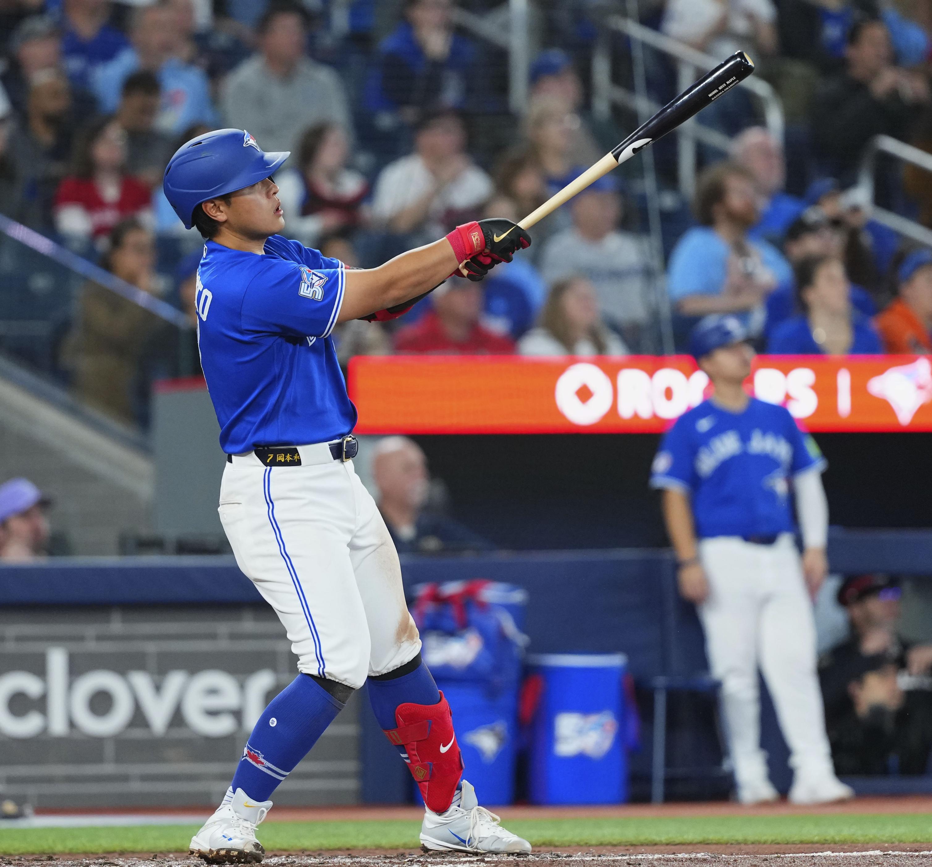 MLB】ブルージェイズ・岡本和真は3打数2安打2打点 - サンスポ