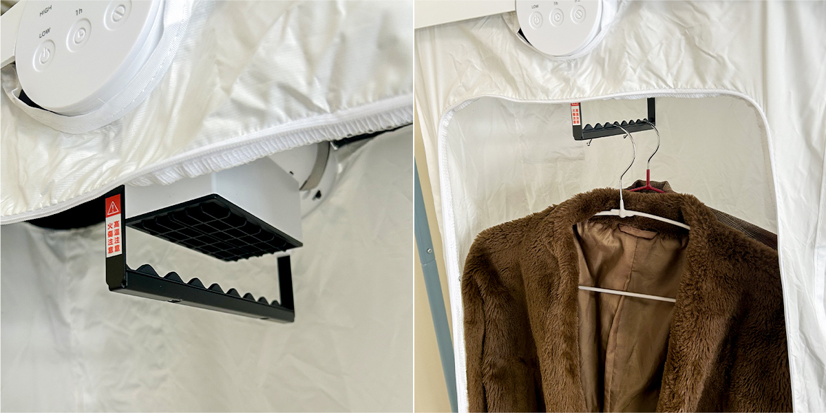 A4サイズの超コンパクト衣服乾燥機。必要な量を素早く乾燥 - イザ！