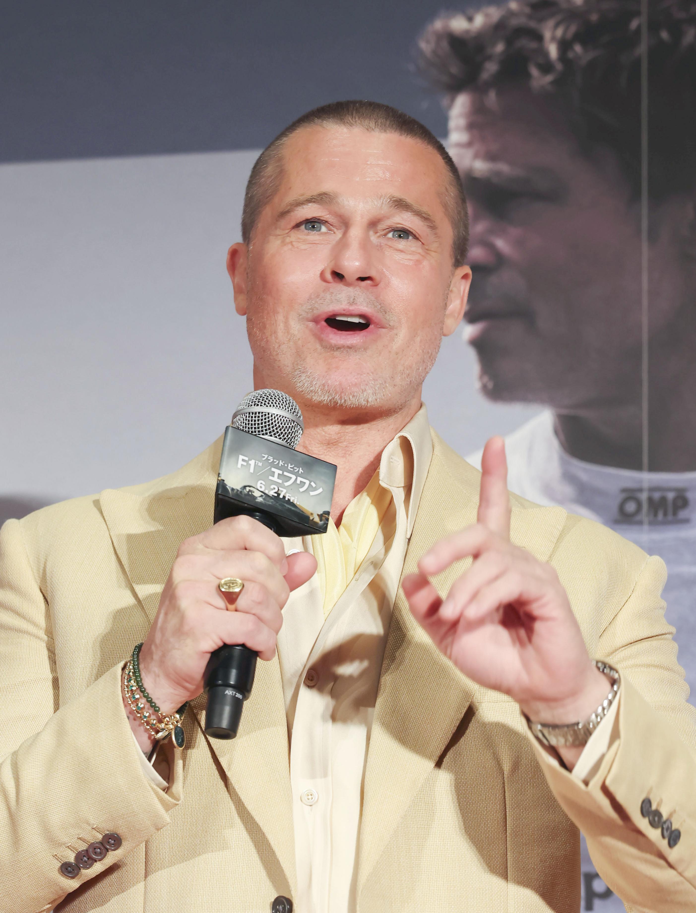 米俳優のブラッド・ピットさん宅が空き巣被害 主演映画「エフワン」PR