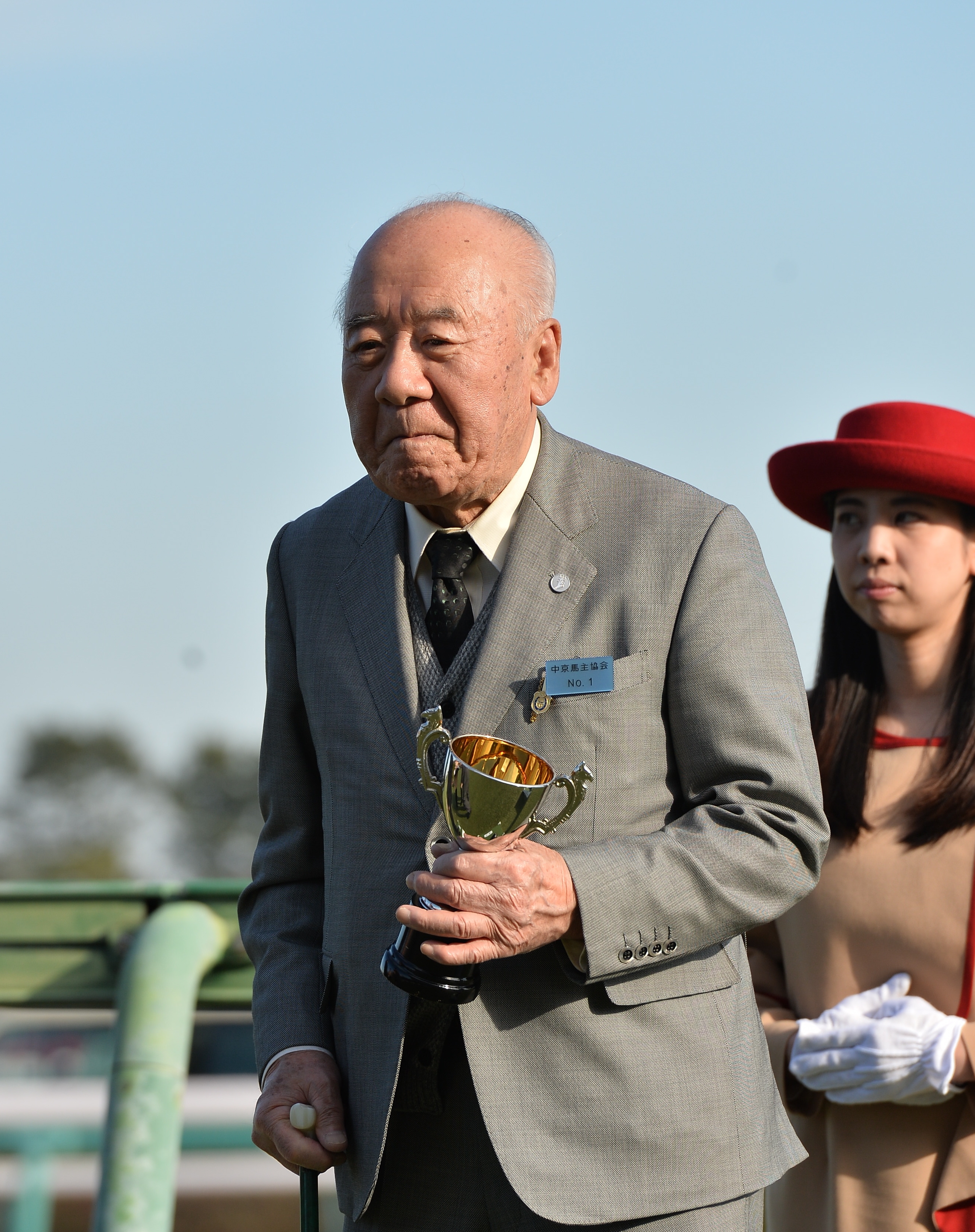 永井様 サイレンススズカ、スズカマンボなどでGⅠ3勝の永井啓弍オーナーが90歳