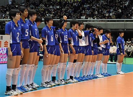 藍梨悔し涙 ｖ候補 金蘭会 今年も準決敗退 自分の責任 春高バレー サンスポ