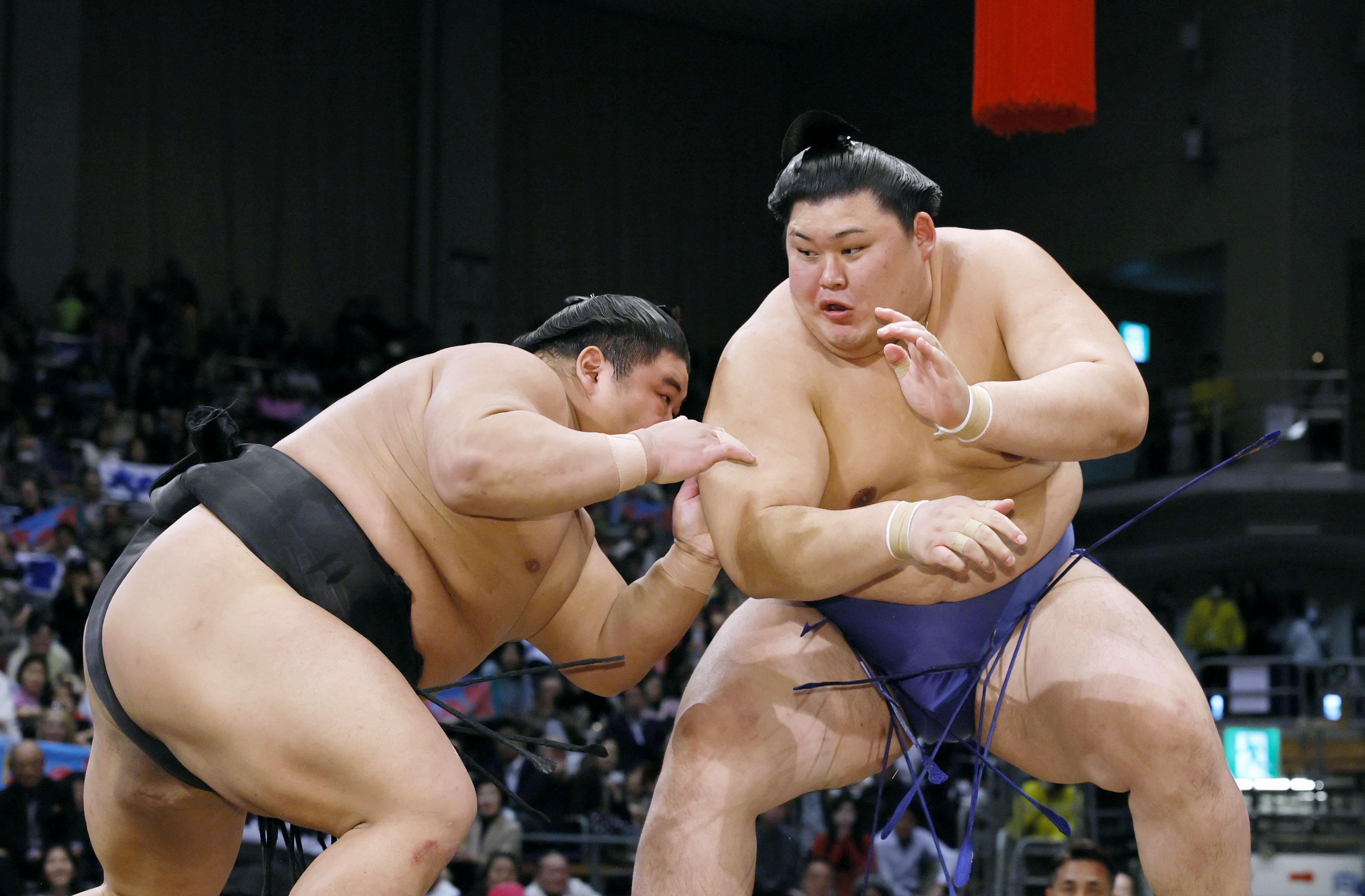 大の里、難敵・伯桜鵬を落ち着いて退ける 6度目賜杯へ連勝発進 大相撲