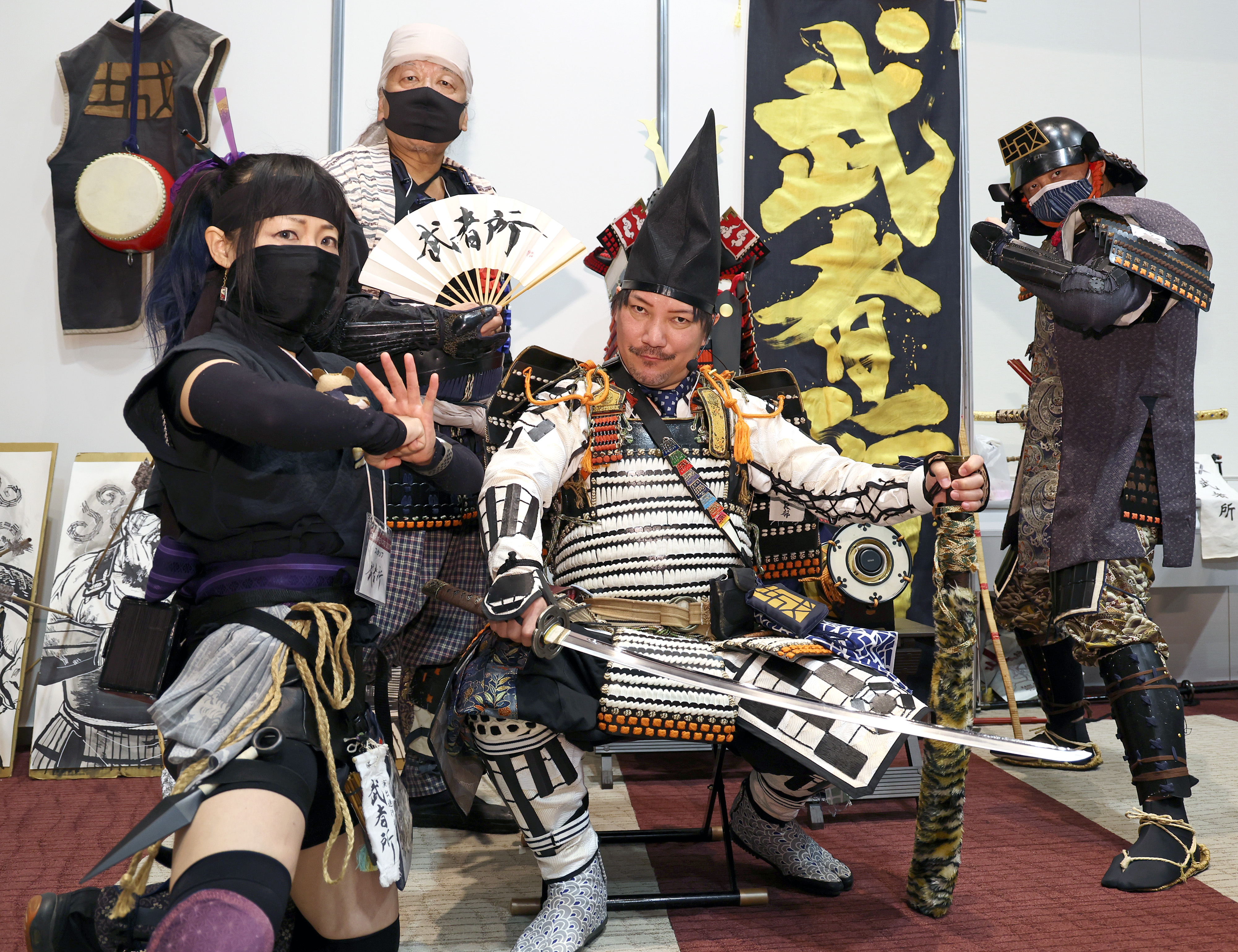 動画】武将も忍者も「いざ出陣」 国内最大のお城ファンの祭典「お城