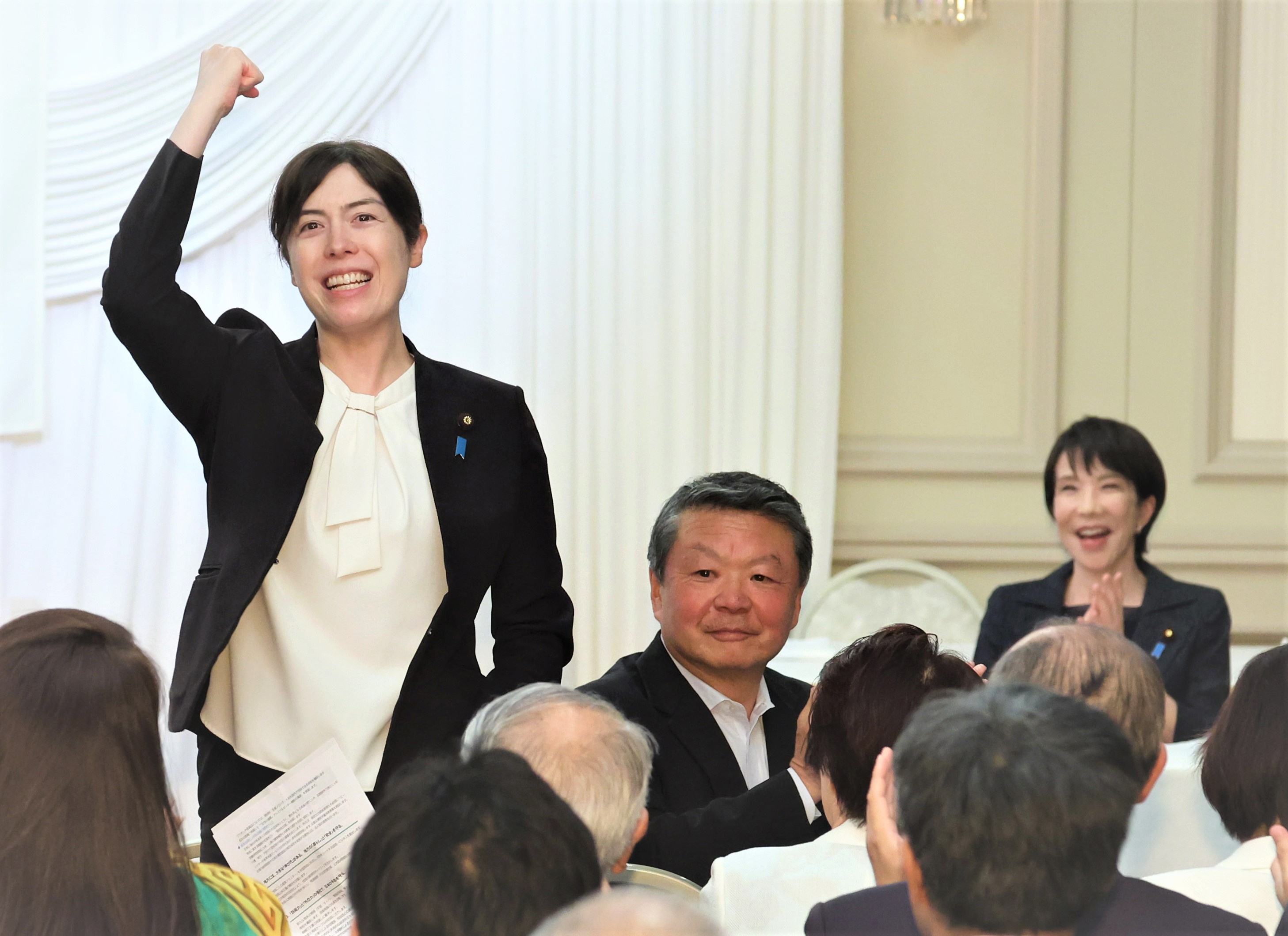 独自＞自民・高市氏陣営「チーム・サナエ」のキャプテン小野田氏、選対