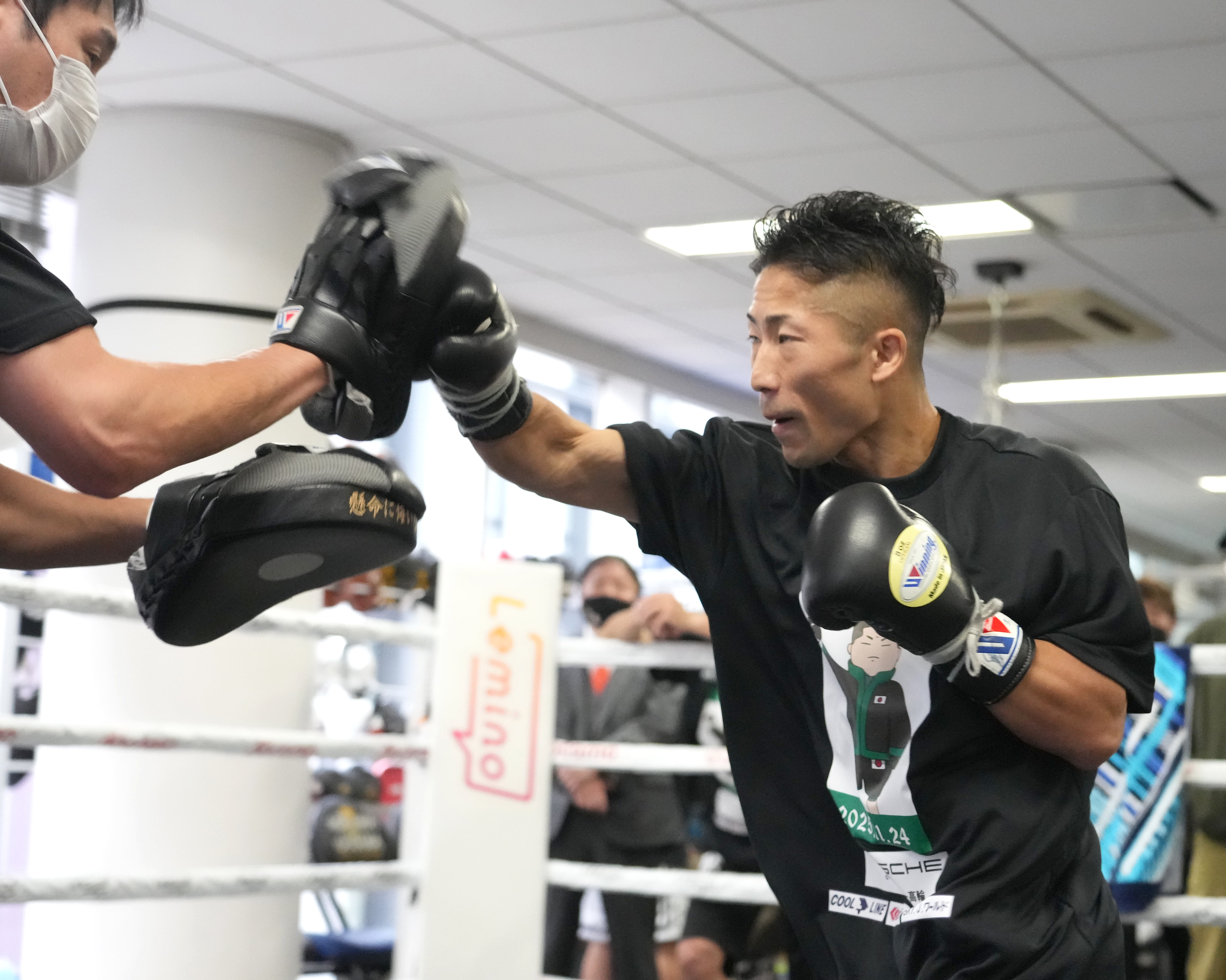 井上拓真 ボクシングTシャツ Mサイズ 井上拓真 ボクシングTシャツ M