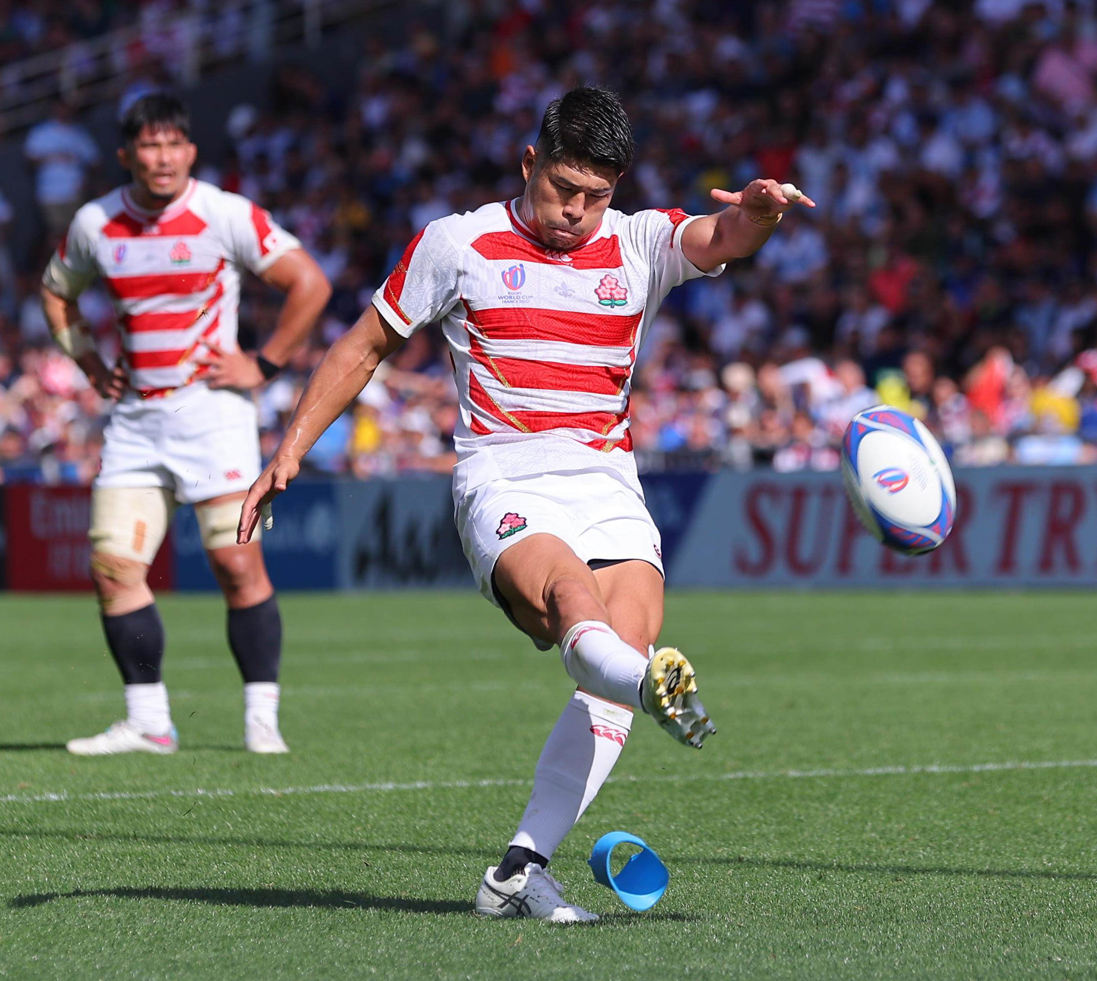松田、驚異の成功率95％ 「チームに貢献できる選手に」 ラグビーW杯