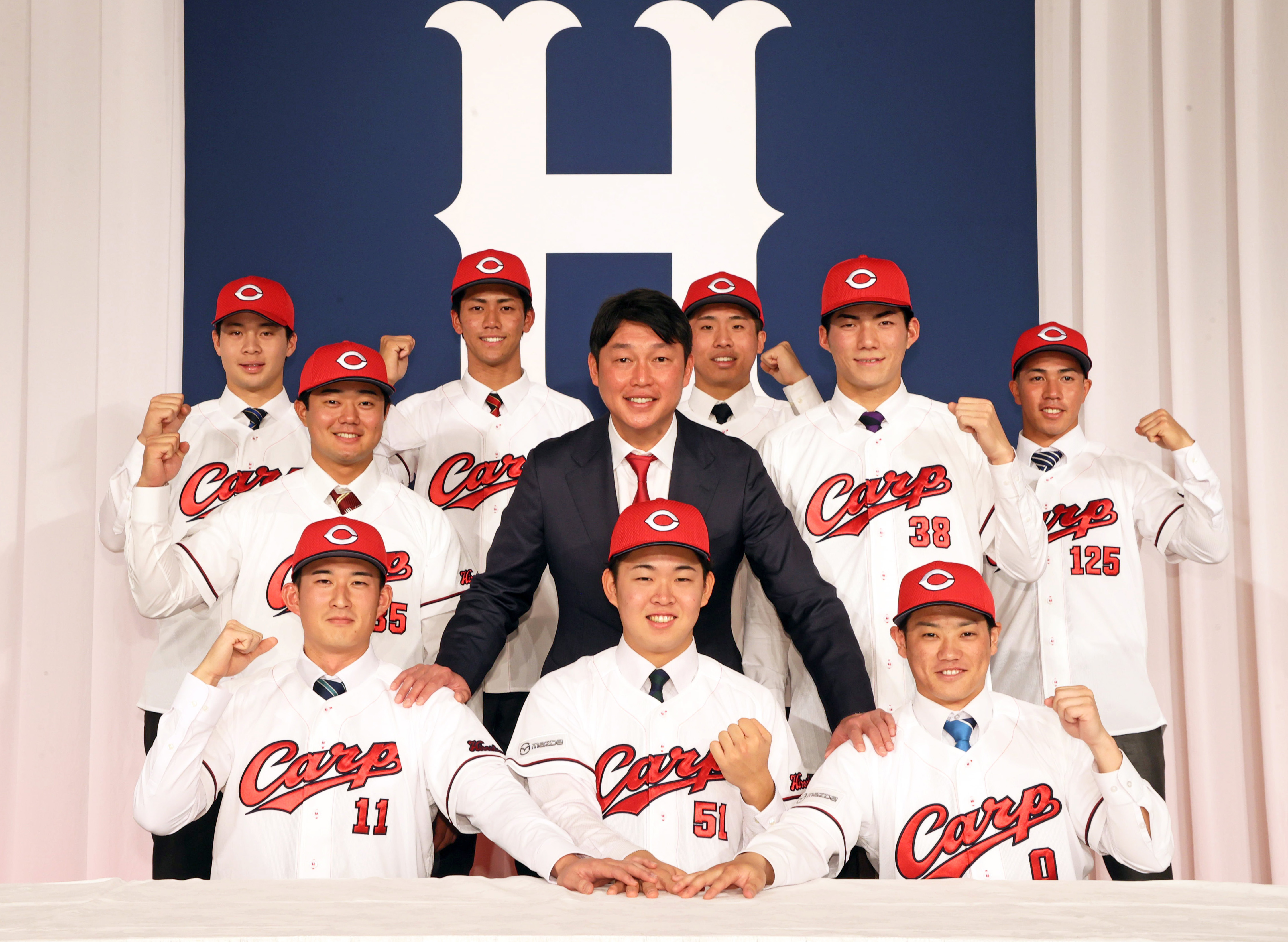 広島D4位・工藤泰己が新守護神に名乗り「1年目からセーブ王目標」 登場