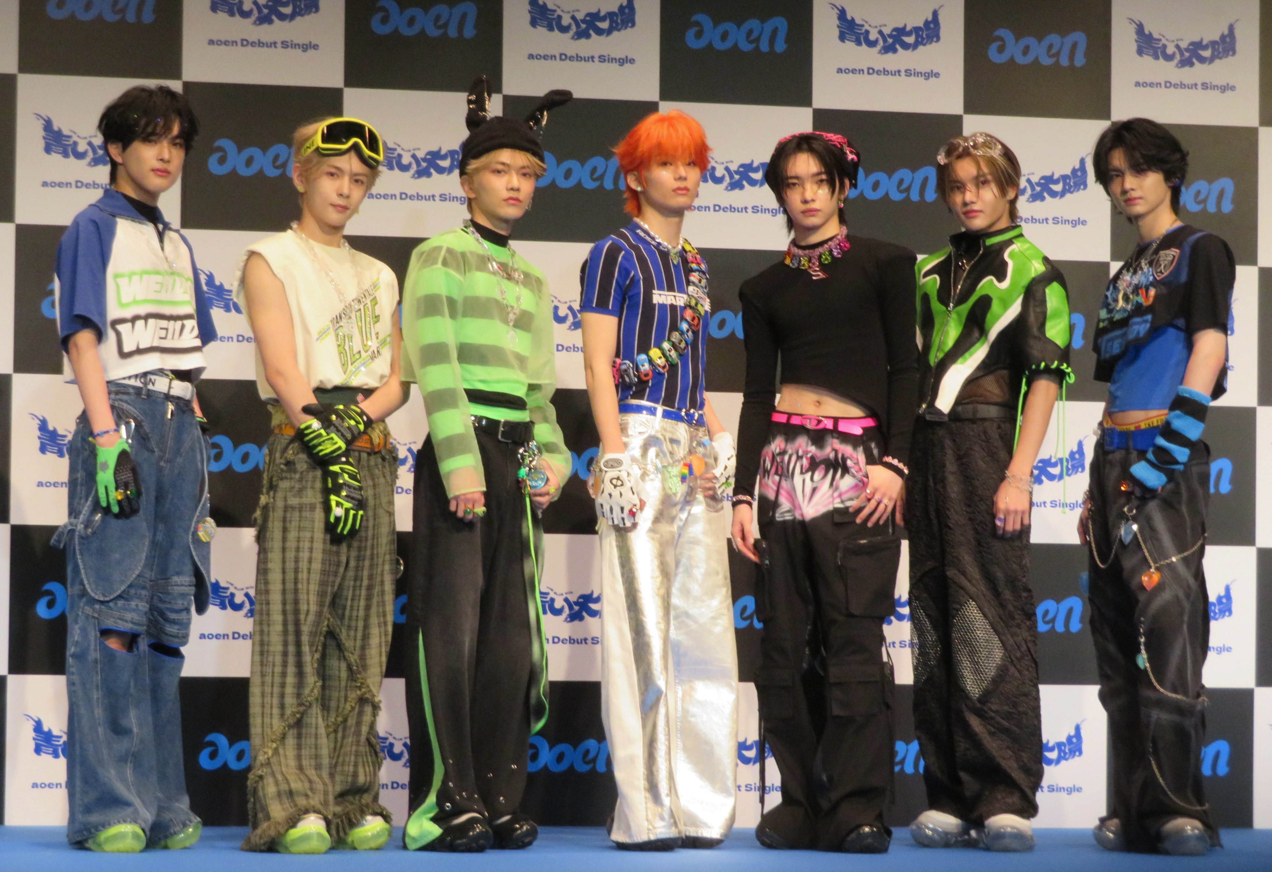 HYBE発の新世代J－POPボーイズグループ「aoen」、ライブパフォーマンス