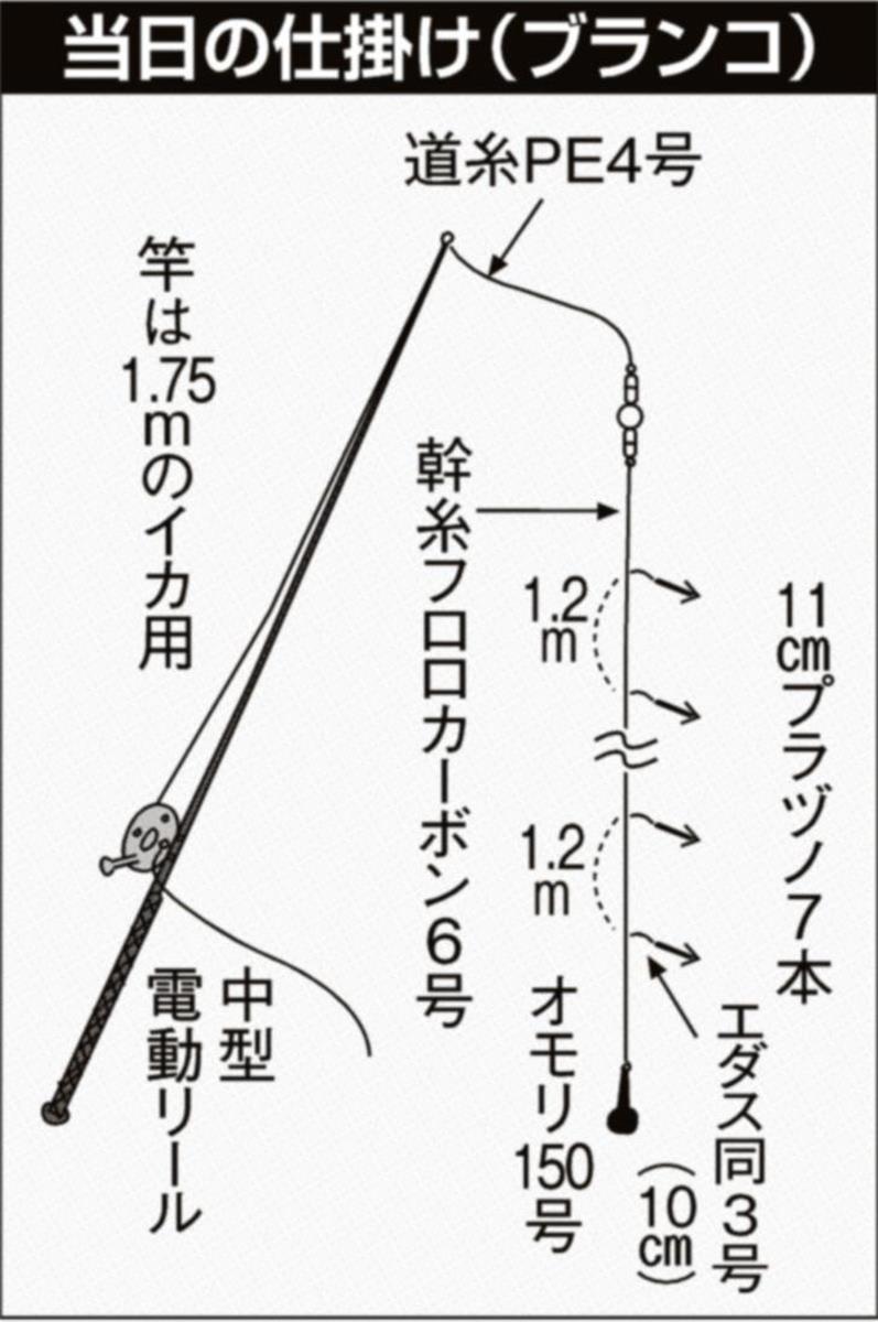 ヤリイカ 追いノリで大漁 トップ４０尾 南房 白浜沖 1 2ページ サンスポ