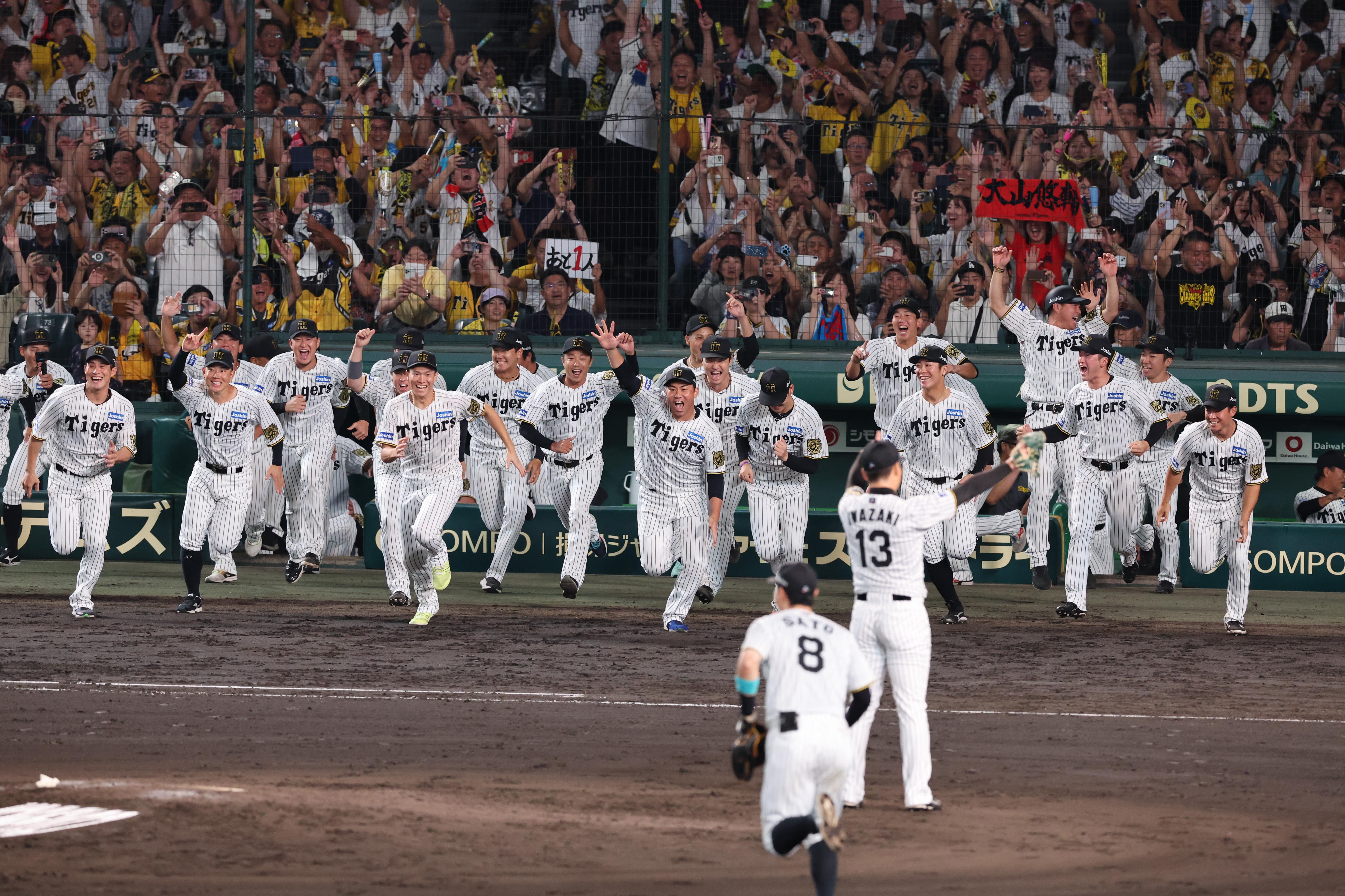 阪神17ゲーム差優勝でCS不要論炎上中！「辞退してほしい」の声続々（1