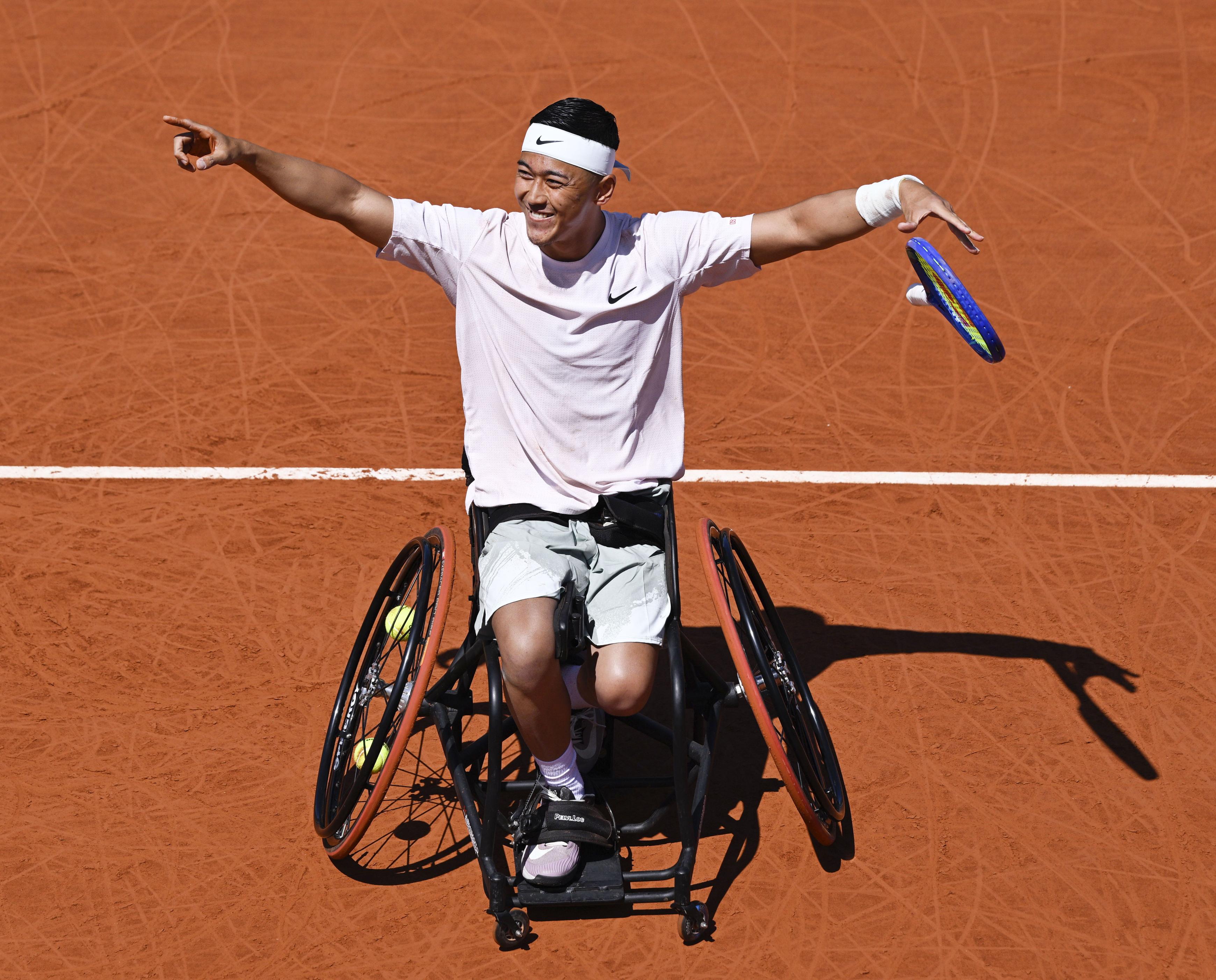 小田凱人が大会4連覇 四大大会5連勝、通算9勝目 テニス全仏オープン