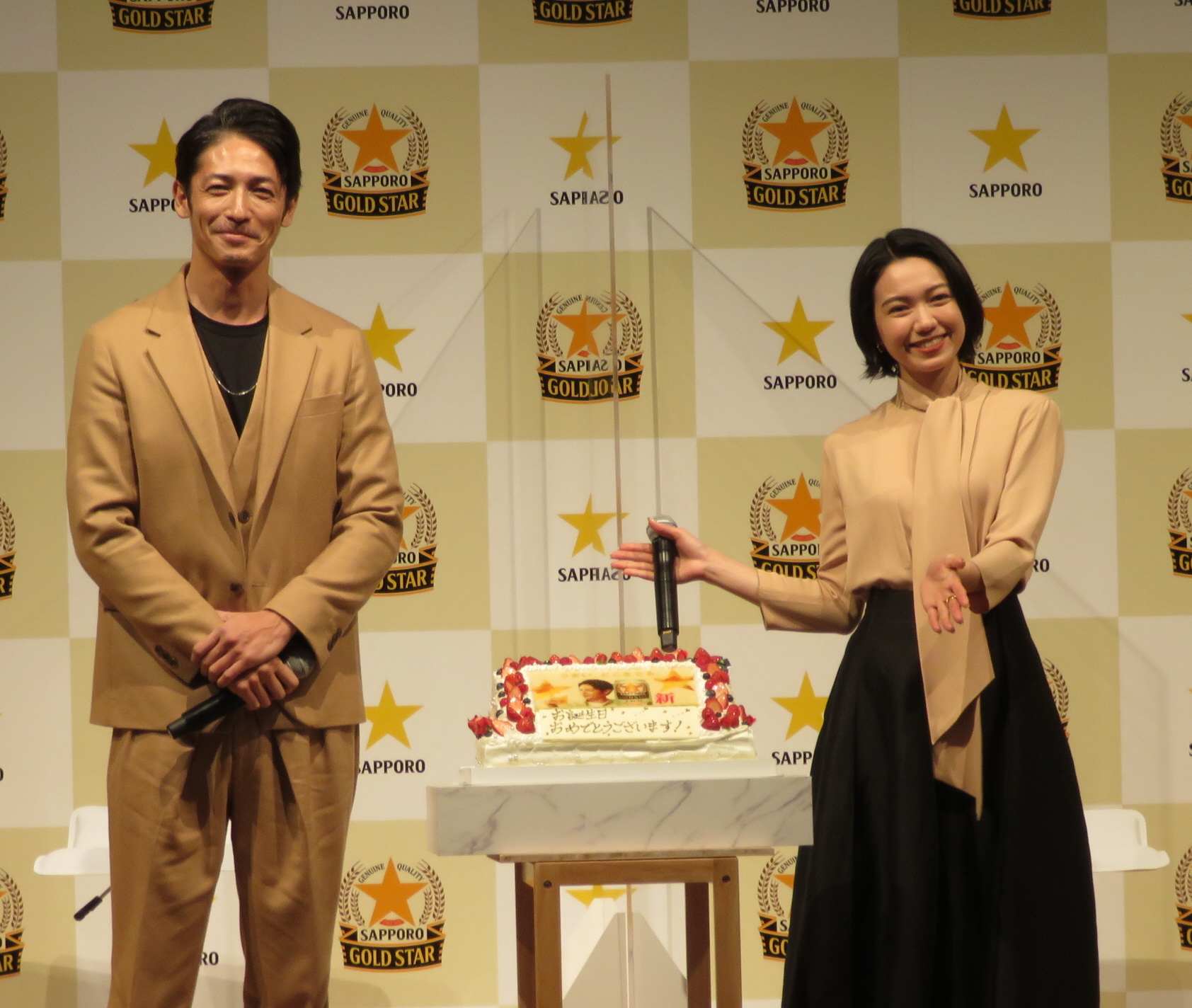 玉木宏 二階堂ふみとｃｍで初共演 飲みっぷりがよくて気持ちよかった イザ