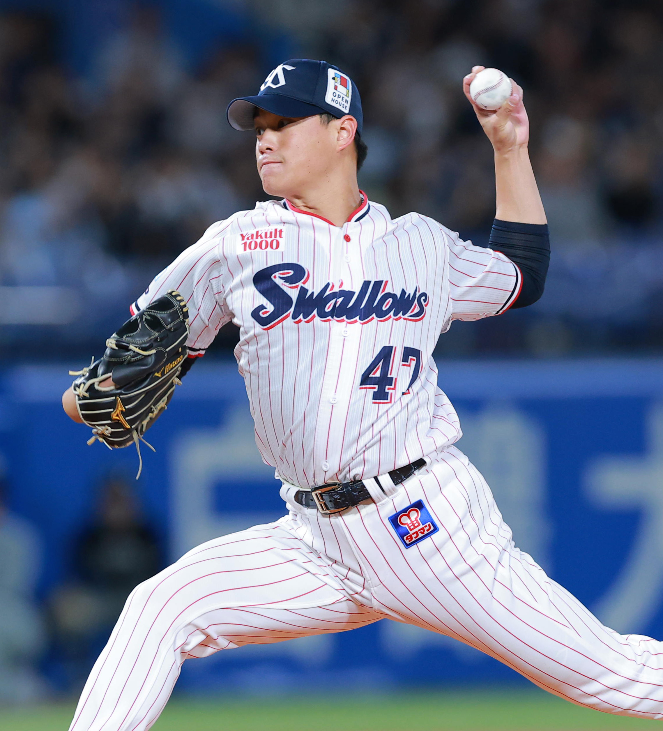 神宮では高橋奎二ドラマ！14人連続斬り7回0封で復活1勝 ヤクルトは2位 