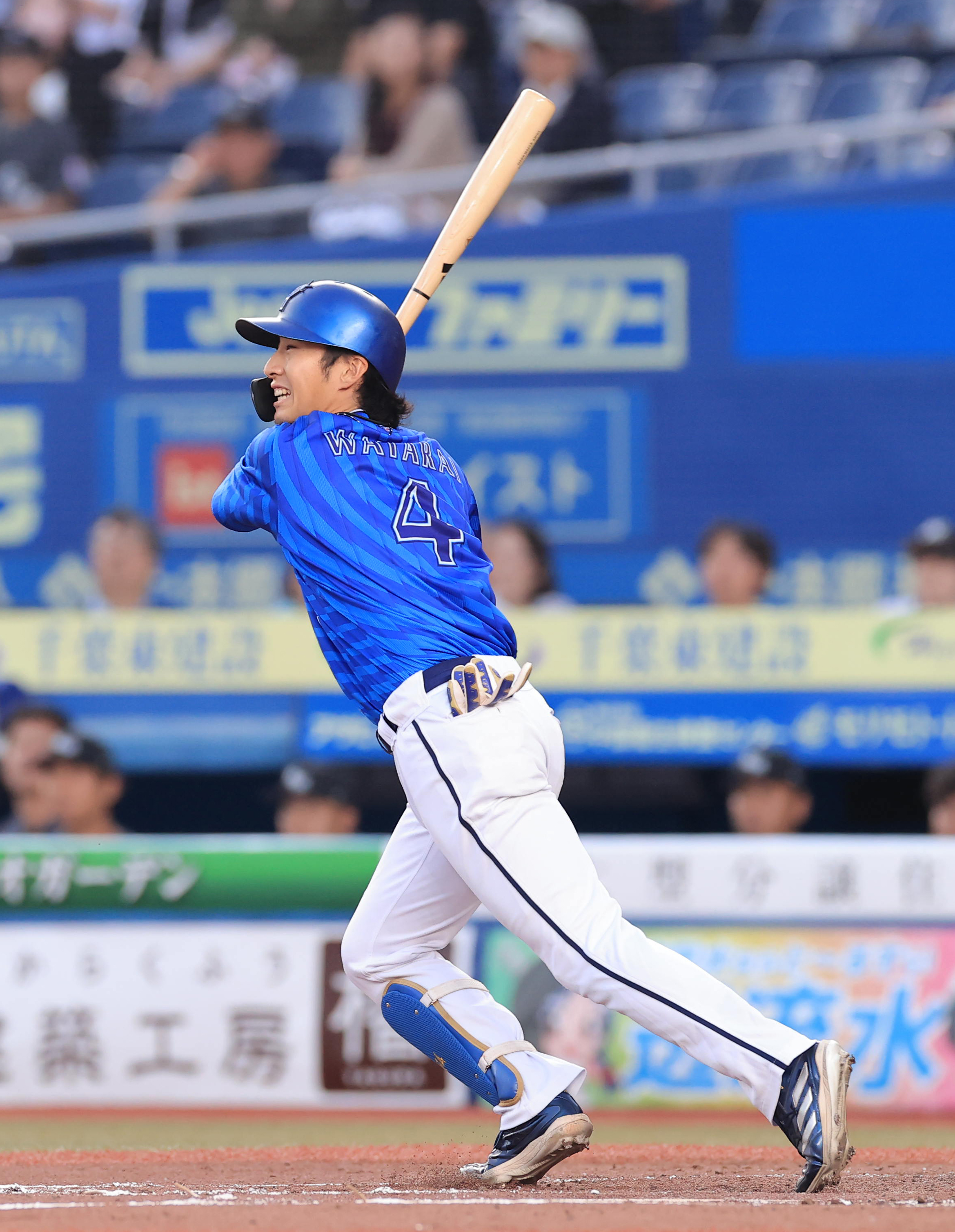 DeNA・度会隆輝、昇格即2点三塁打 「勢いづけられたら」魂の