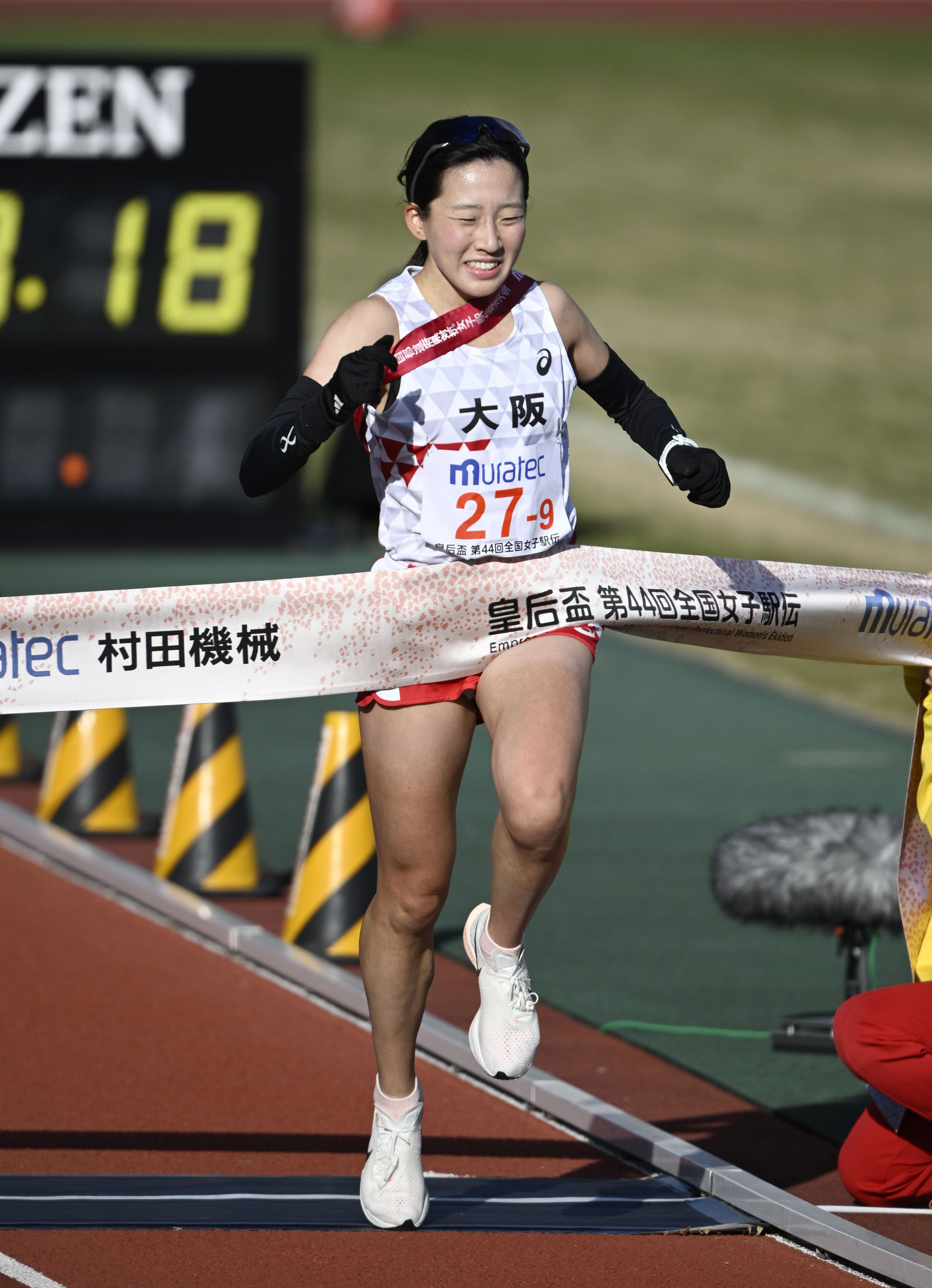 大阪が3大会ぶり5度目V 兵庫が2位、長野は3位 全国都道府県対抗女子