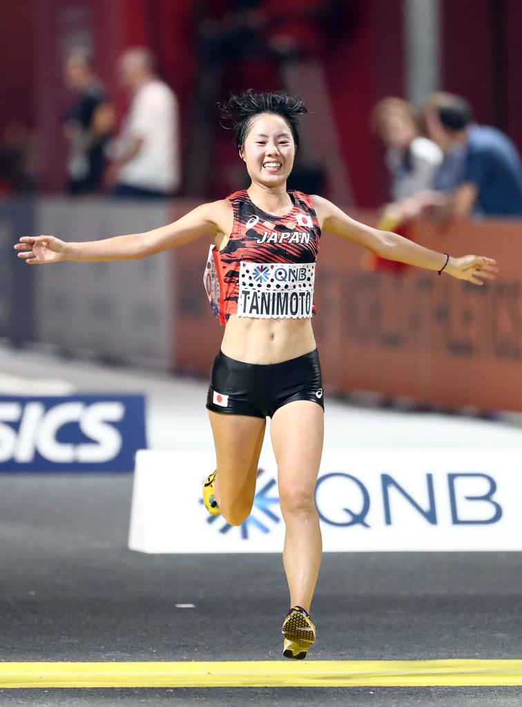 女子マラソンで谷本が７位入賞 世界陸上 産経ニュース