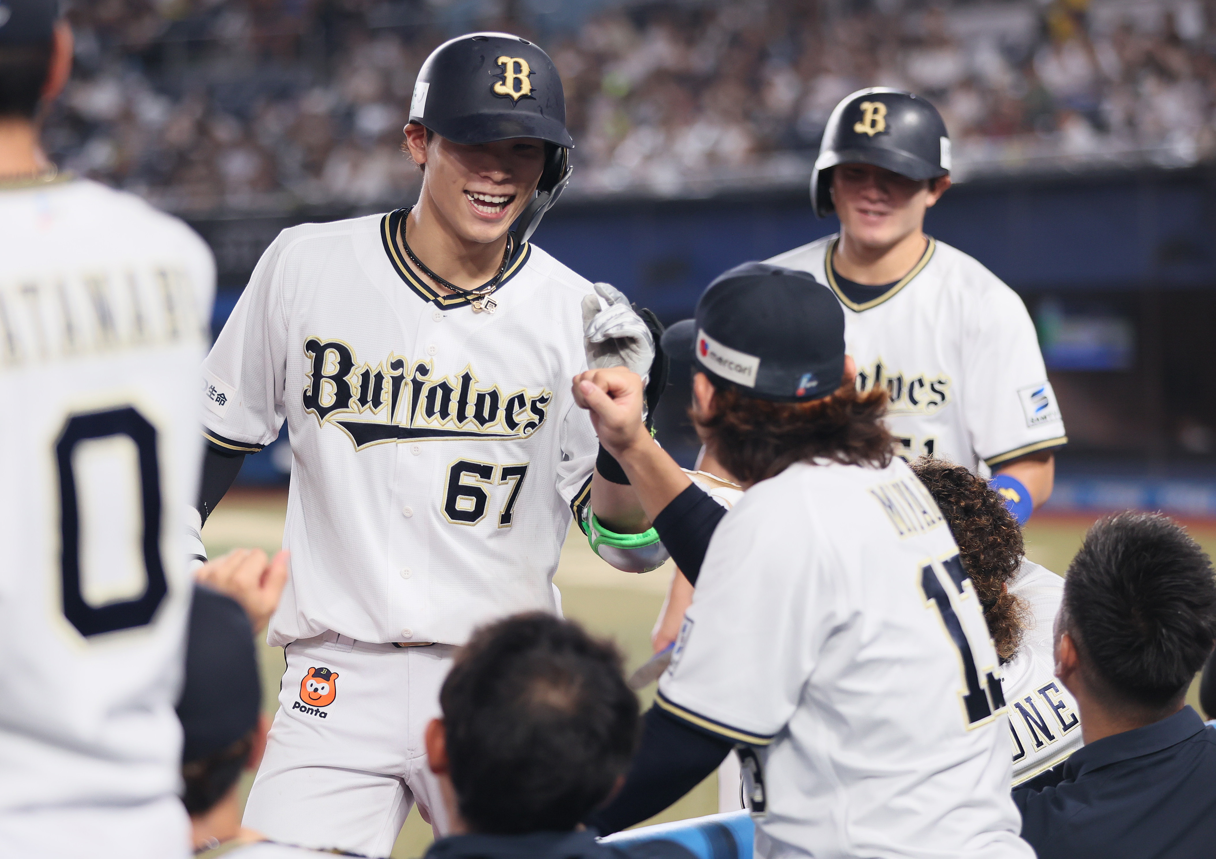 オリックス・中川圭太、自身初の2桁本塁打となる10号2ラン