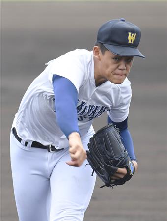 和歌山に日米１０球団集結 １４８キロ右腕の和歌山東 落合が６回完投７ｋ発進 1 2ページ サンスポ