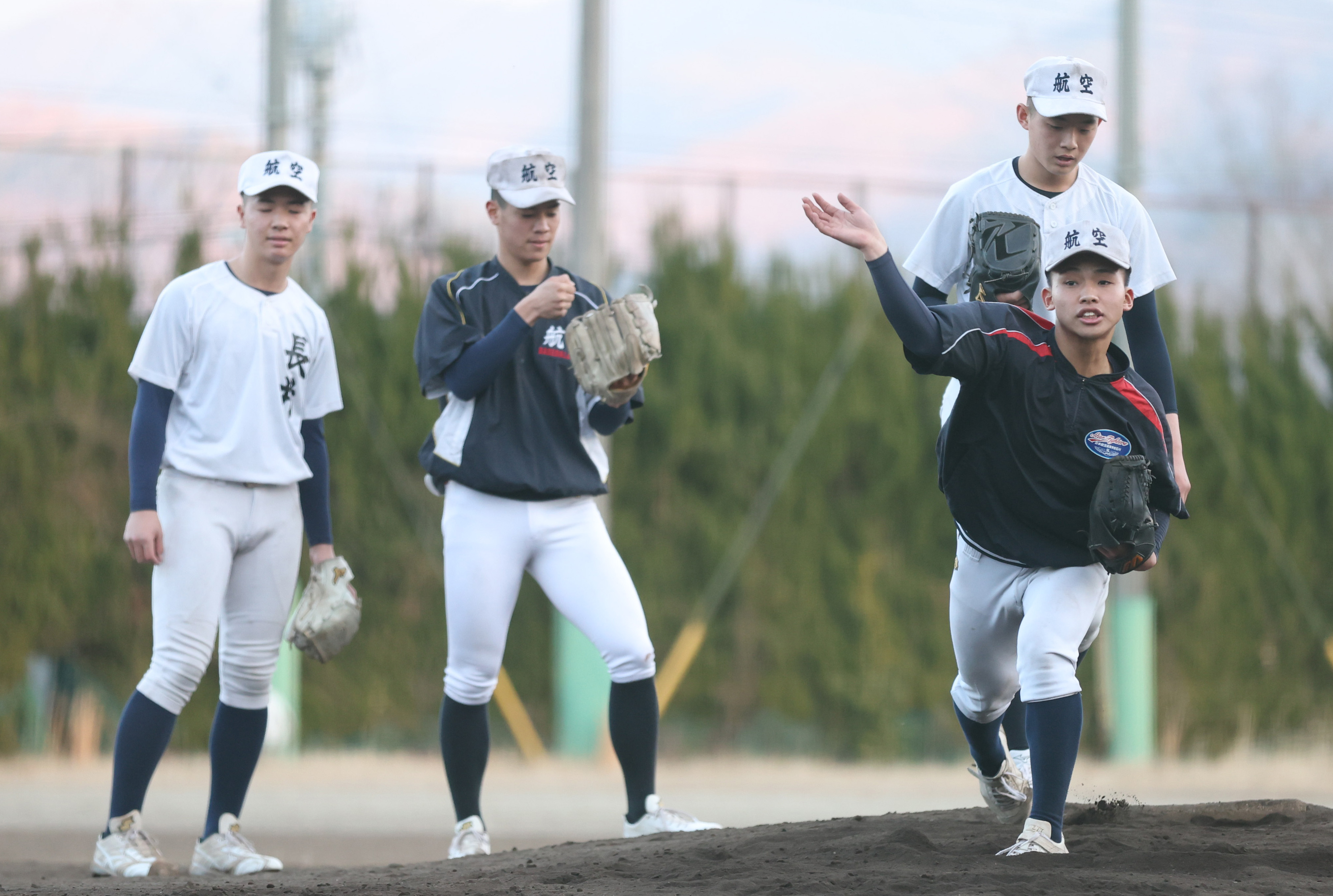 フォト】被災の日本航空高石川を歓迎 系列の山梨校でセレモニー - 産経ニュース