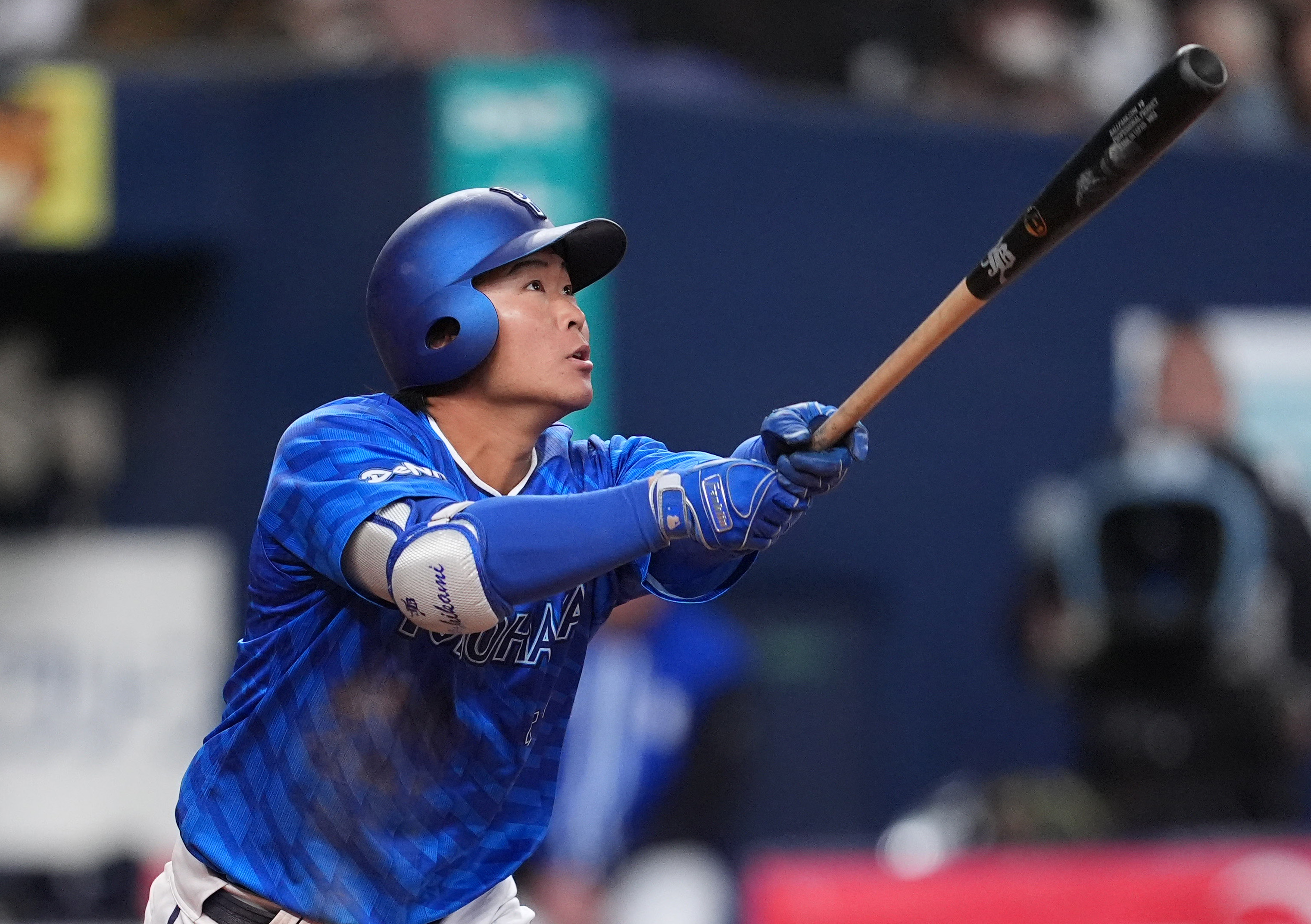 DeNAのドラフト4位・石上泰輝が同点2ラン！ オリックスの守護神