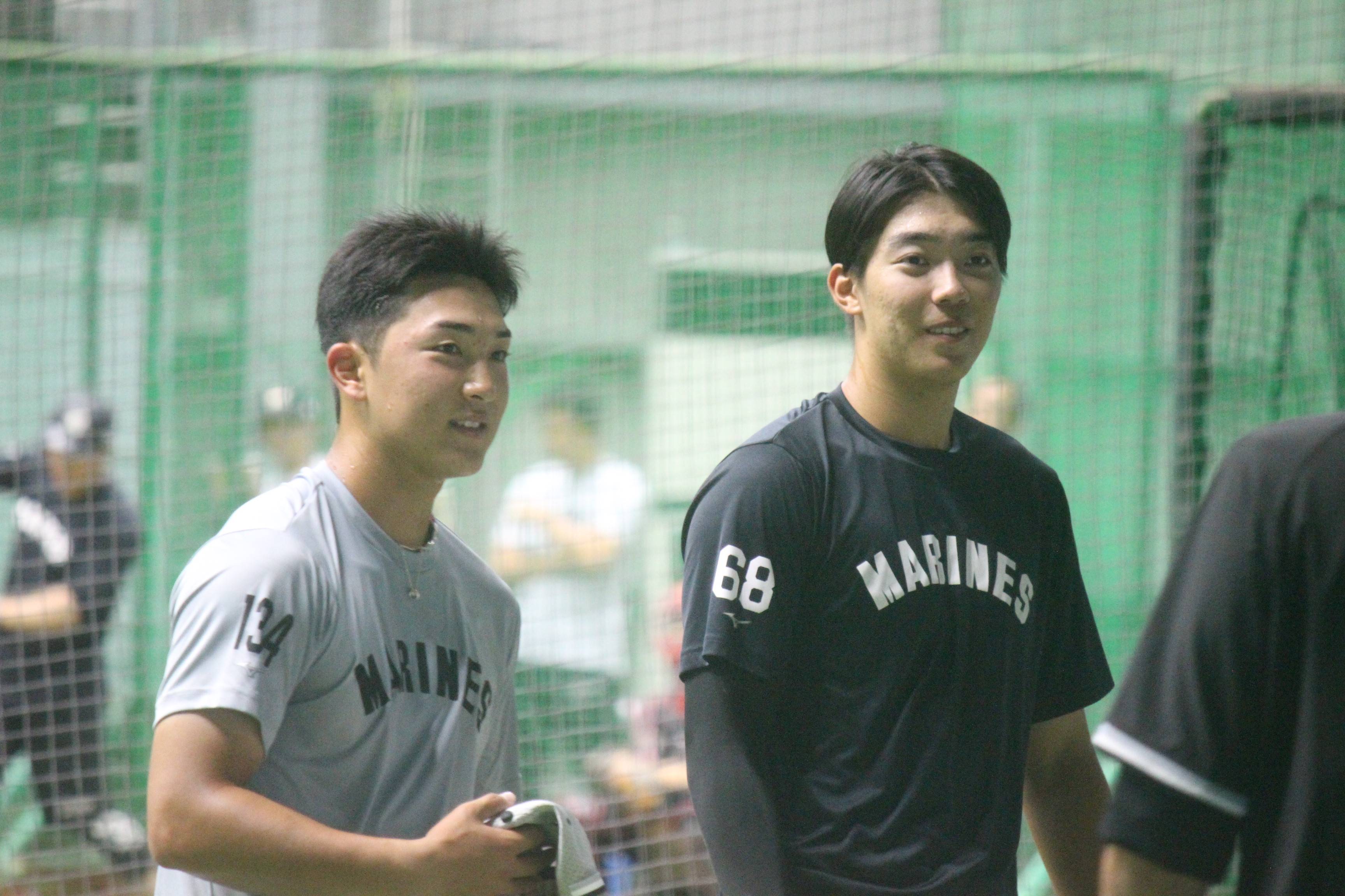 高卒2年目のロッテ・金田優太、今季初めて1軍練習に参加「いつ呼ばれ 