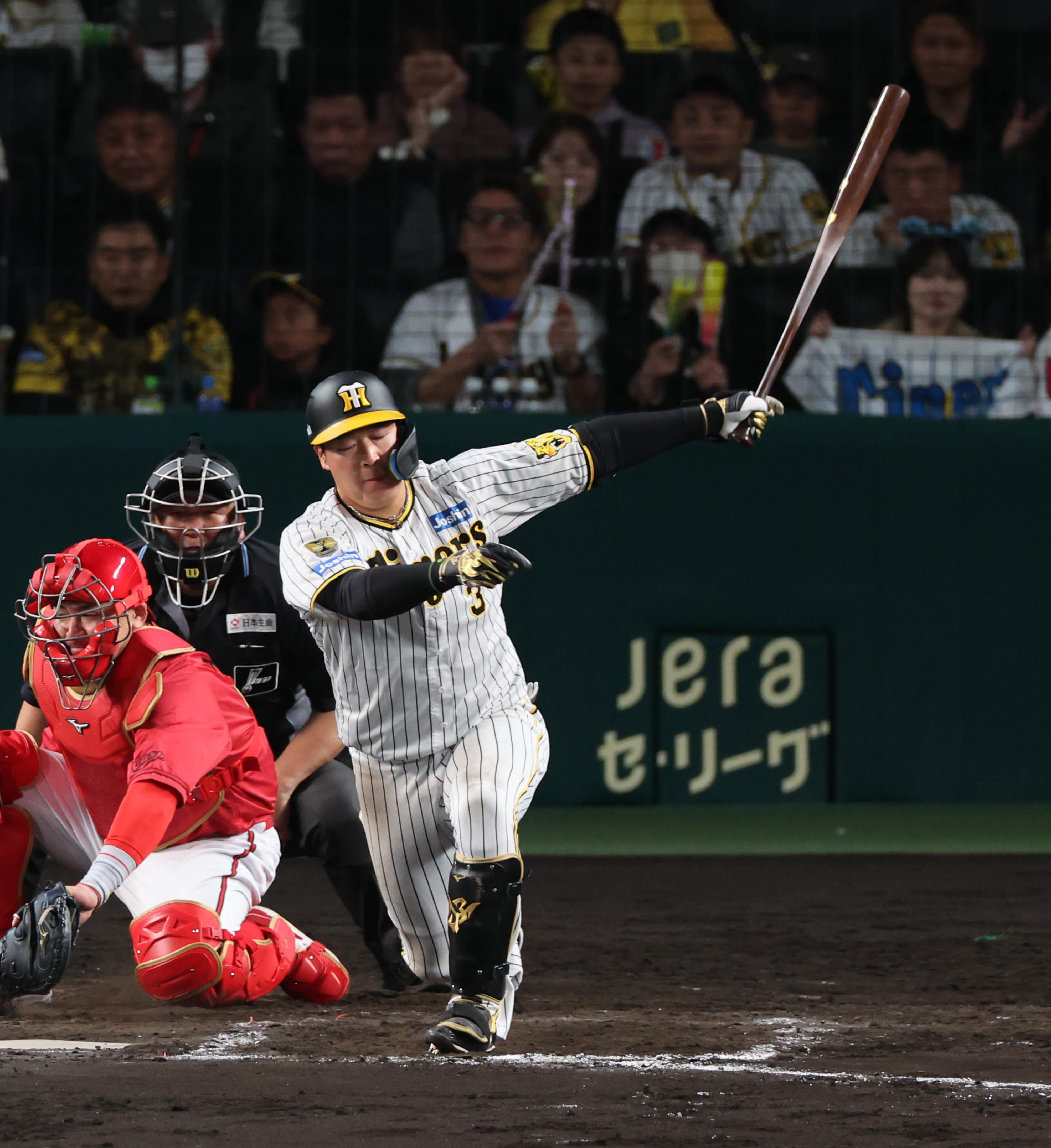 阪神・大山悠輔、セ・リーグワースト独走の16三振 「あしたも