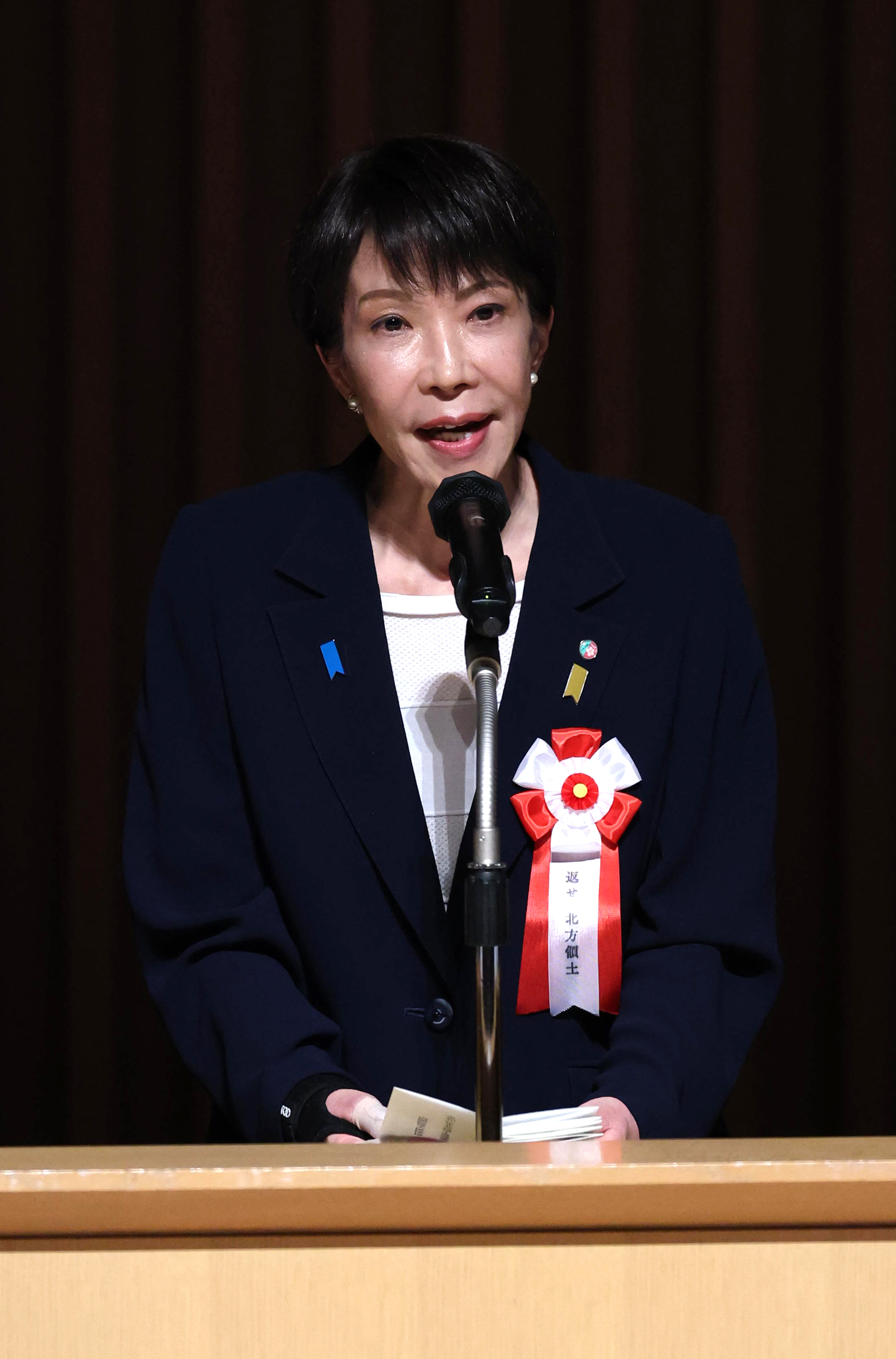 高市首相、北方四島墓参再開「日露関係の最優先事項の一つ」 大会