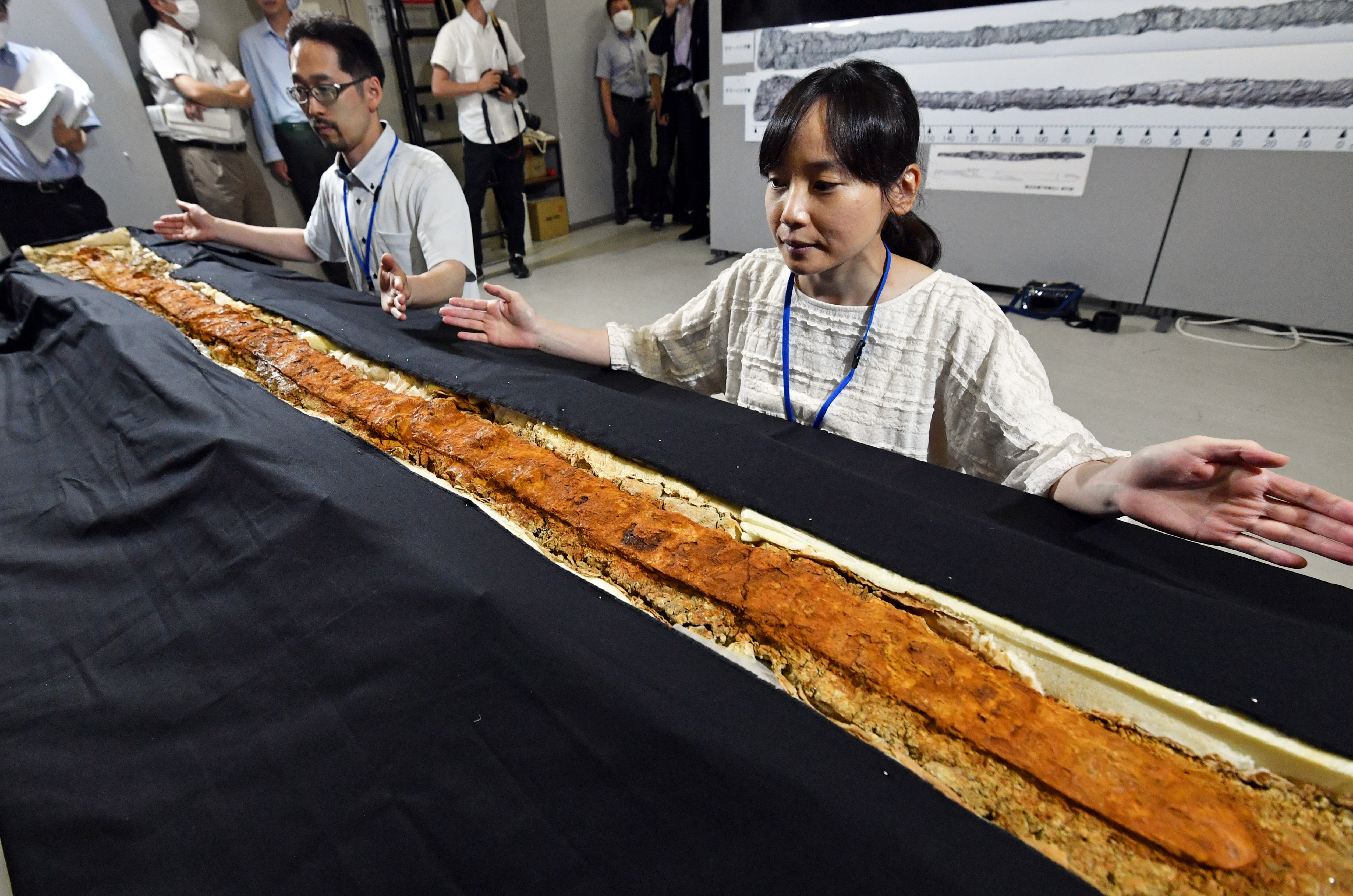東アジア最大の鉄剣「蛇行剣」を保存・公開へ 富雄丸山古墳周辺、奈良