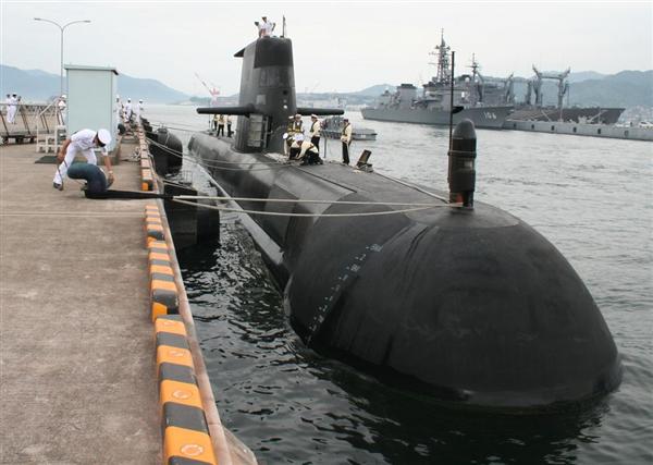 豪海軍潜水艦 ランキン が広島 海自呉基地に寄港 日豪の友好を強調 産経ニュース