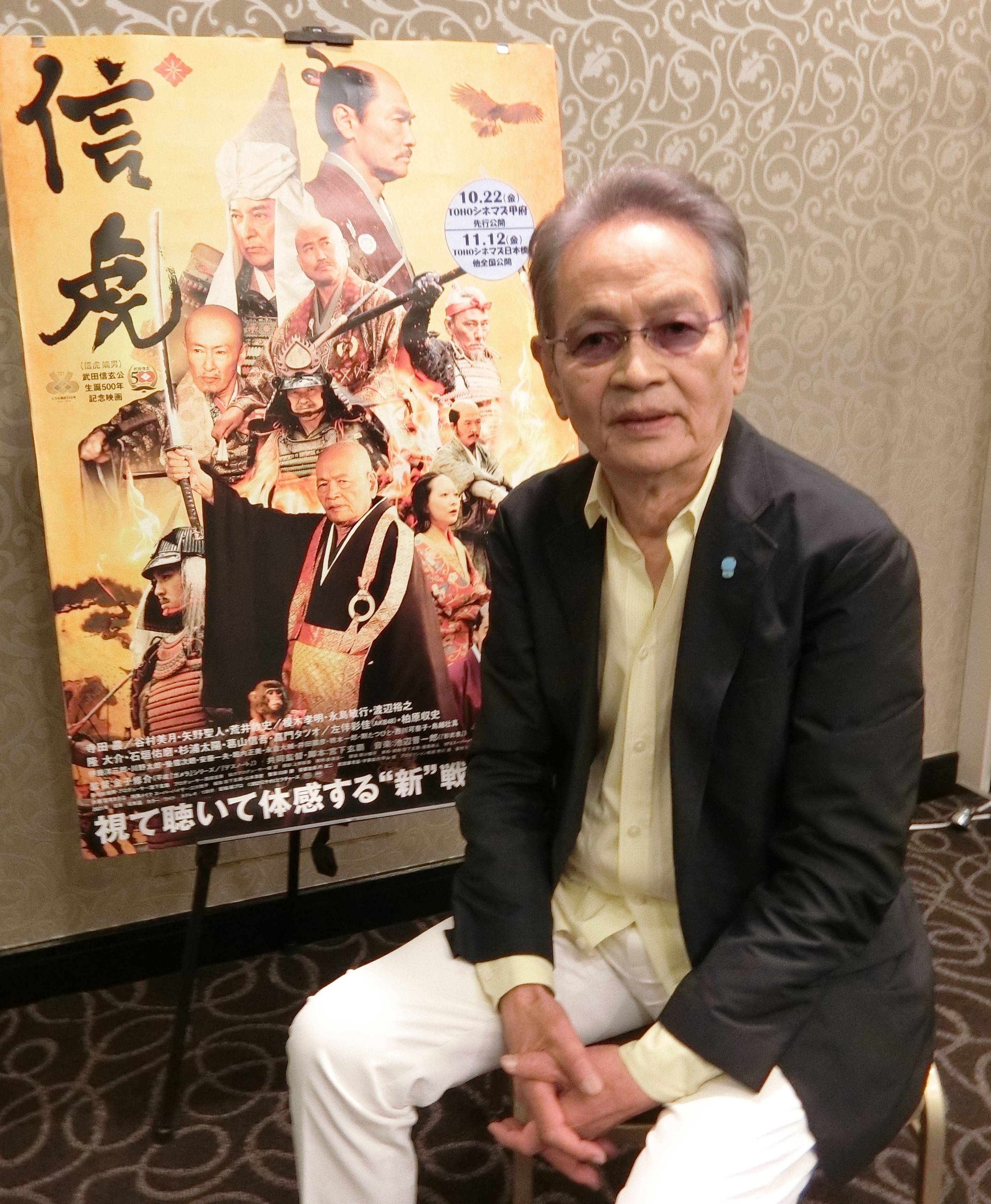 芸能インサイド ラピュタ の名セリフも飛び出す 寺田農主演映画 信虎 の醍醐味 産経ニュース