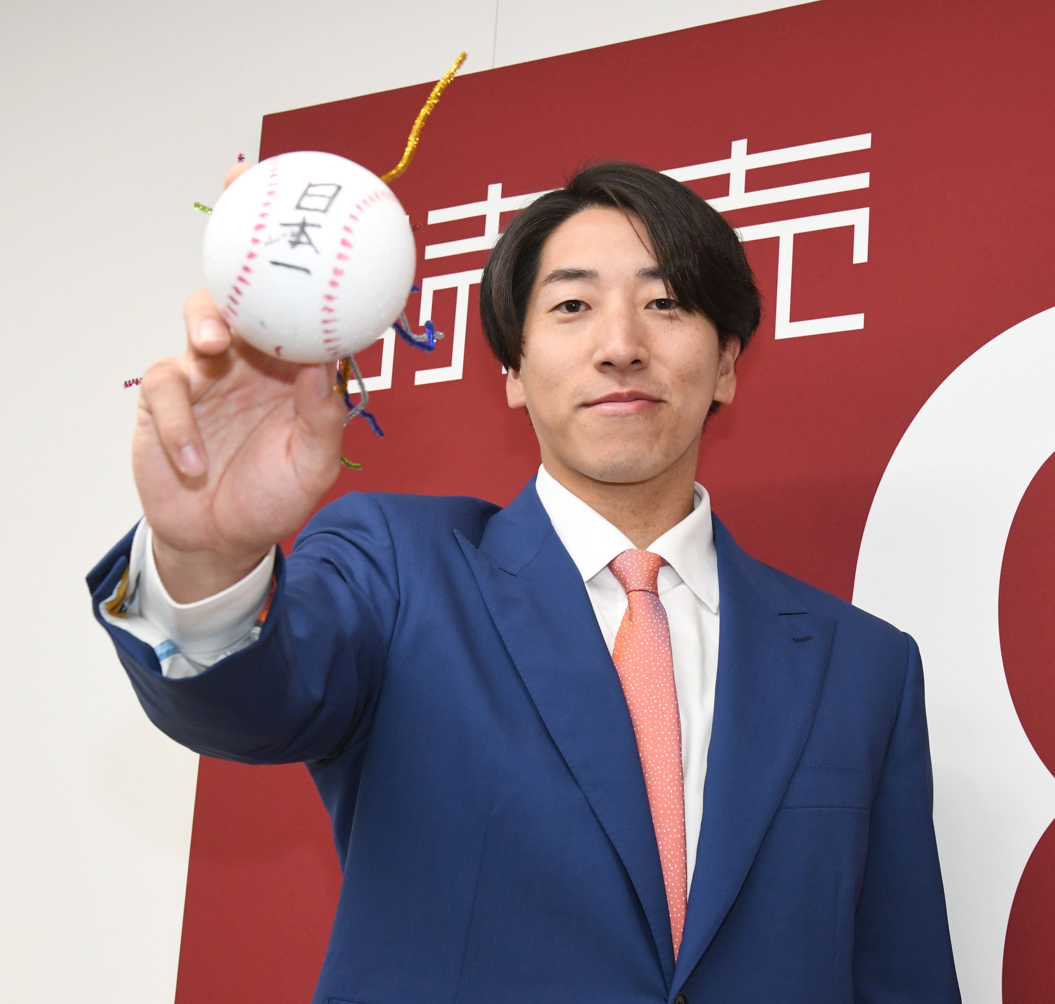 巨人・大勢、最優秀中継ぎ投手のタイトルにも「もっと、やらなあかんな