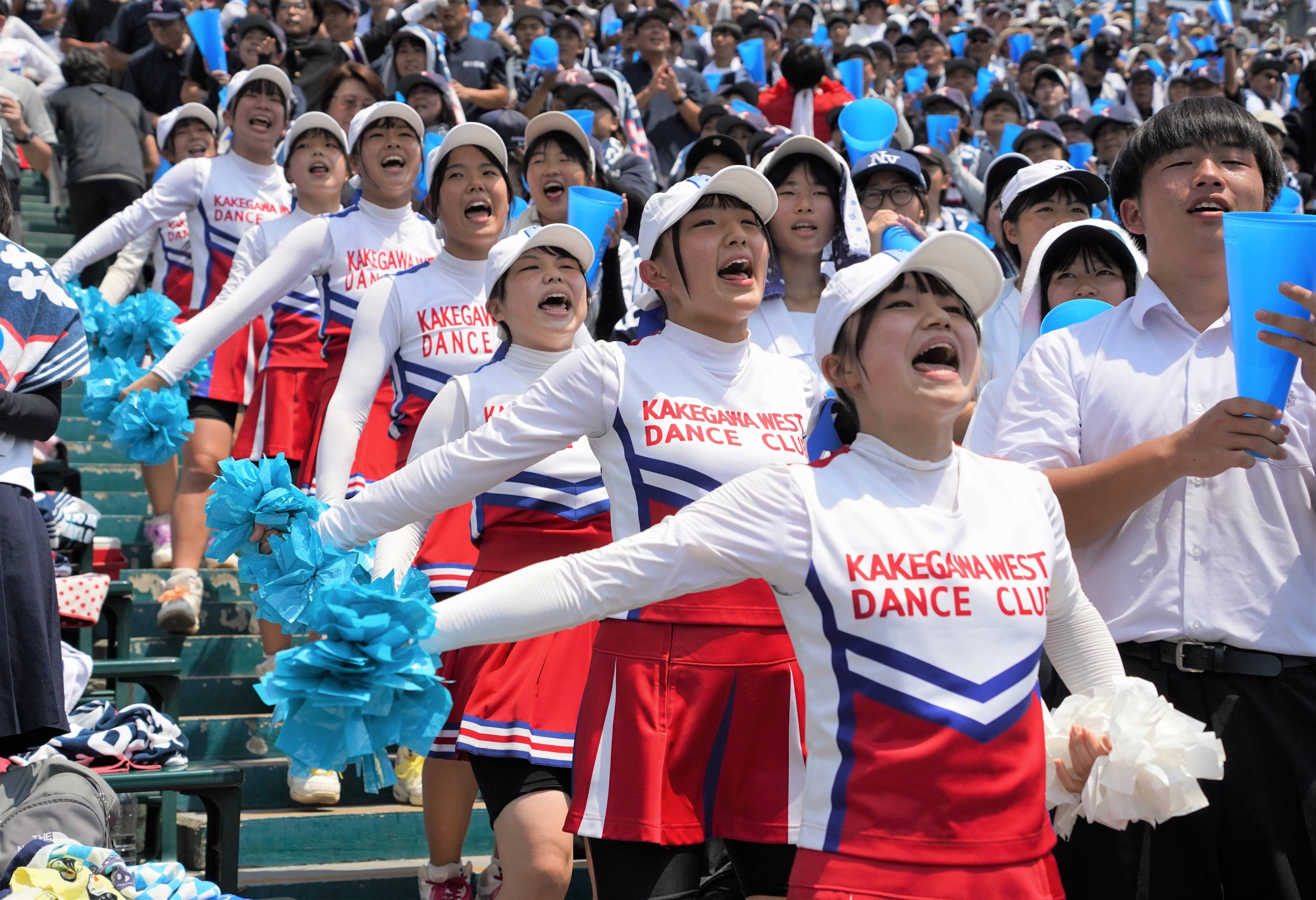 掛川西、2回戦敗退もチアダンスメンバーも後押し 全国高校野球選手権