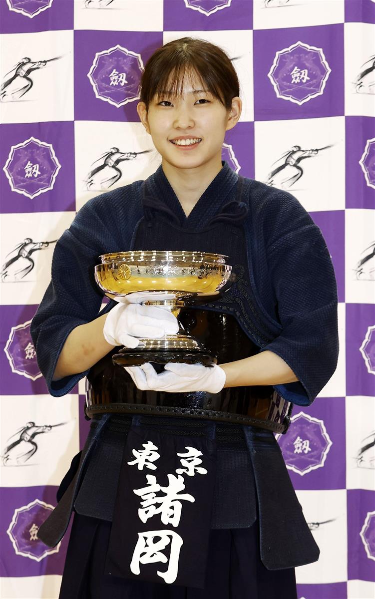 諸岡温子 逆境はねのけv 体が反応した 剣道 サンスポ 諸岡温子 逆境はねのけv 体が反応した 剣道 サンスポ