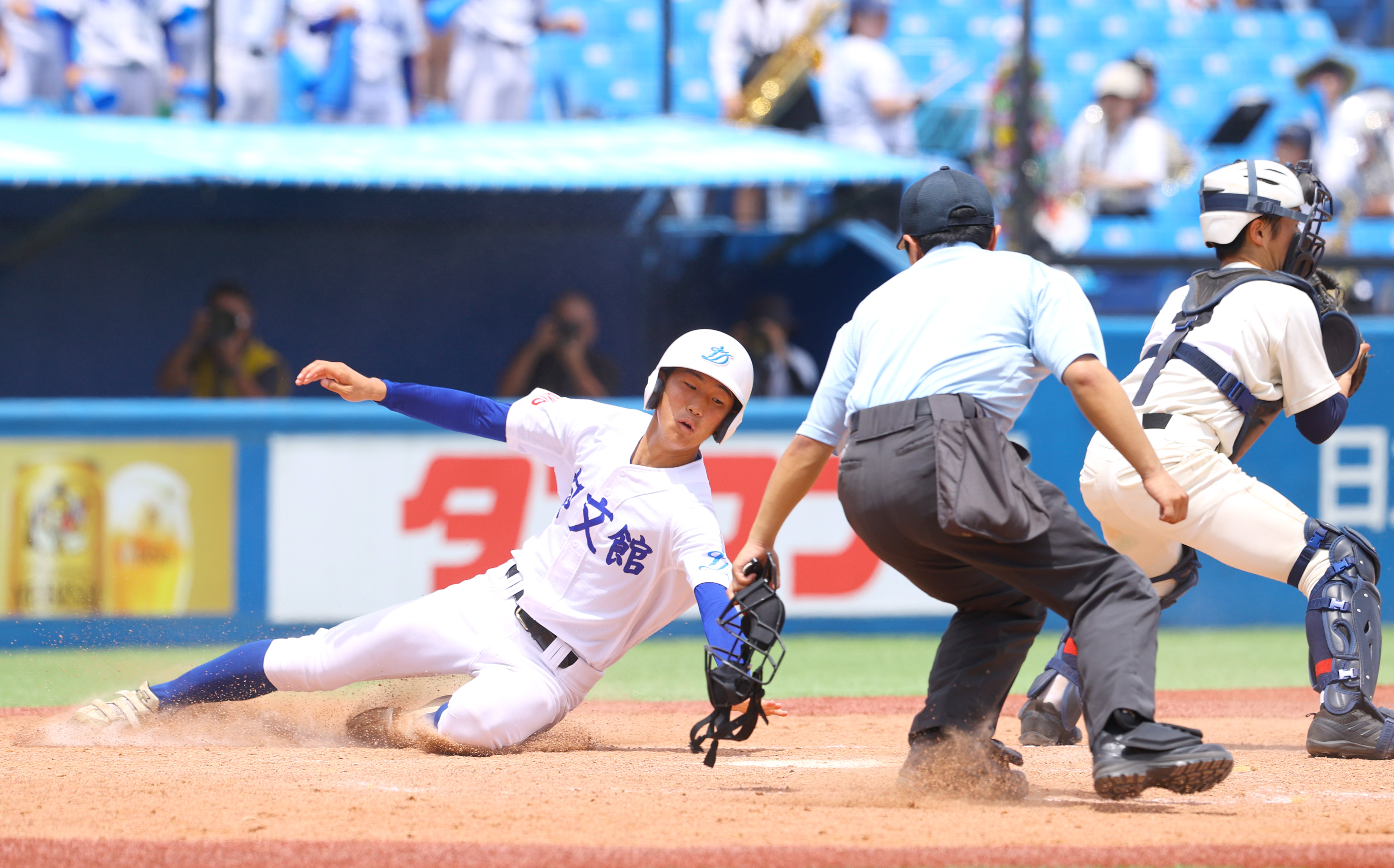 前常総学院監督の郁文館・佐々木監督、逆転で就任後夏初勝利「引っ張り