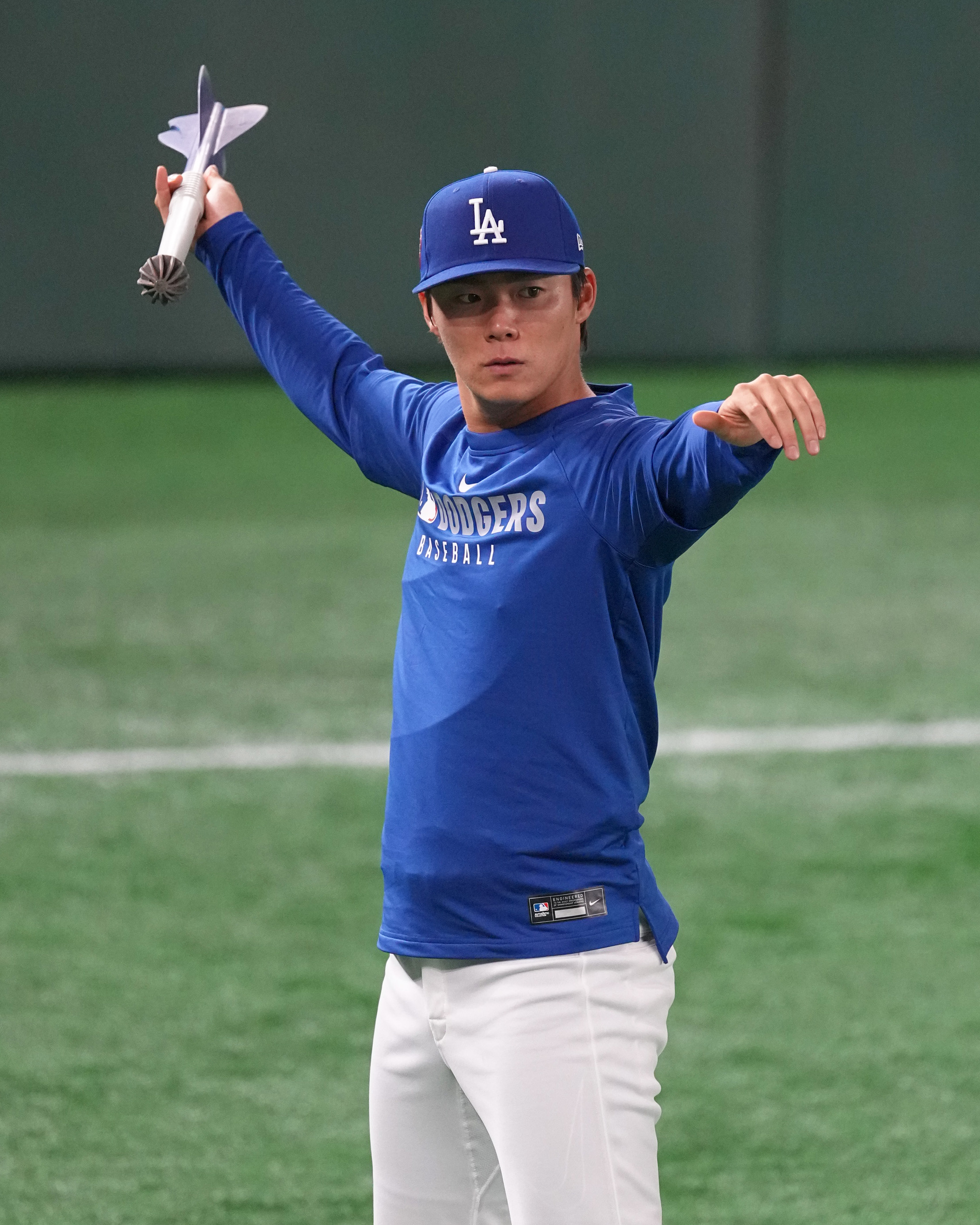 MLB】ドジャース・山本由伸「いろいろな方にいい姿を見せられたら」 18