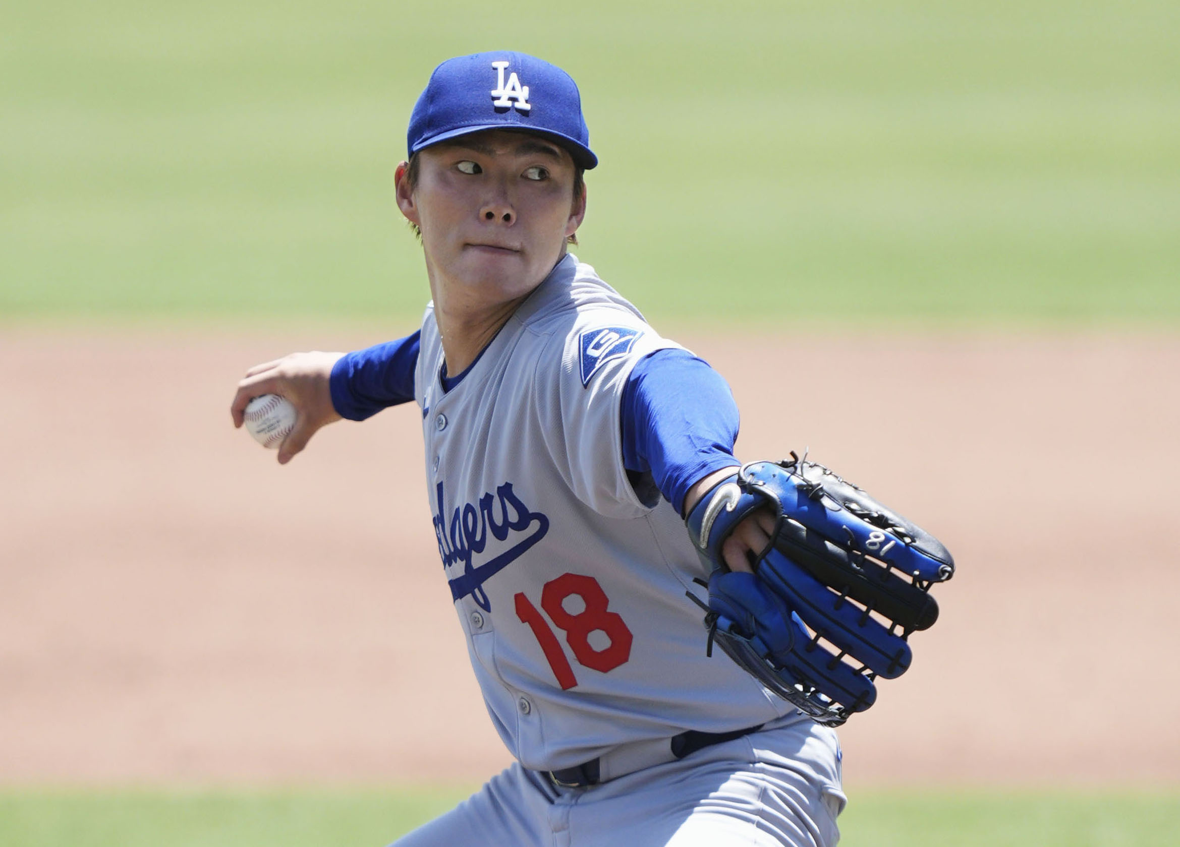 ドジャース山本由伸が5回⅔を無失点6三振、初の2桁勝利 「いつも