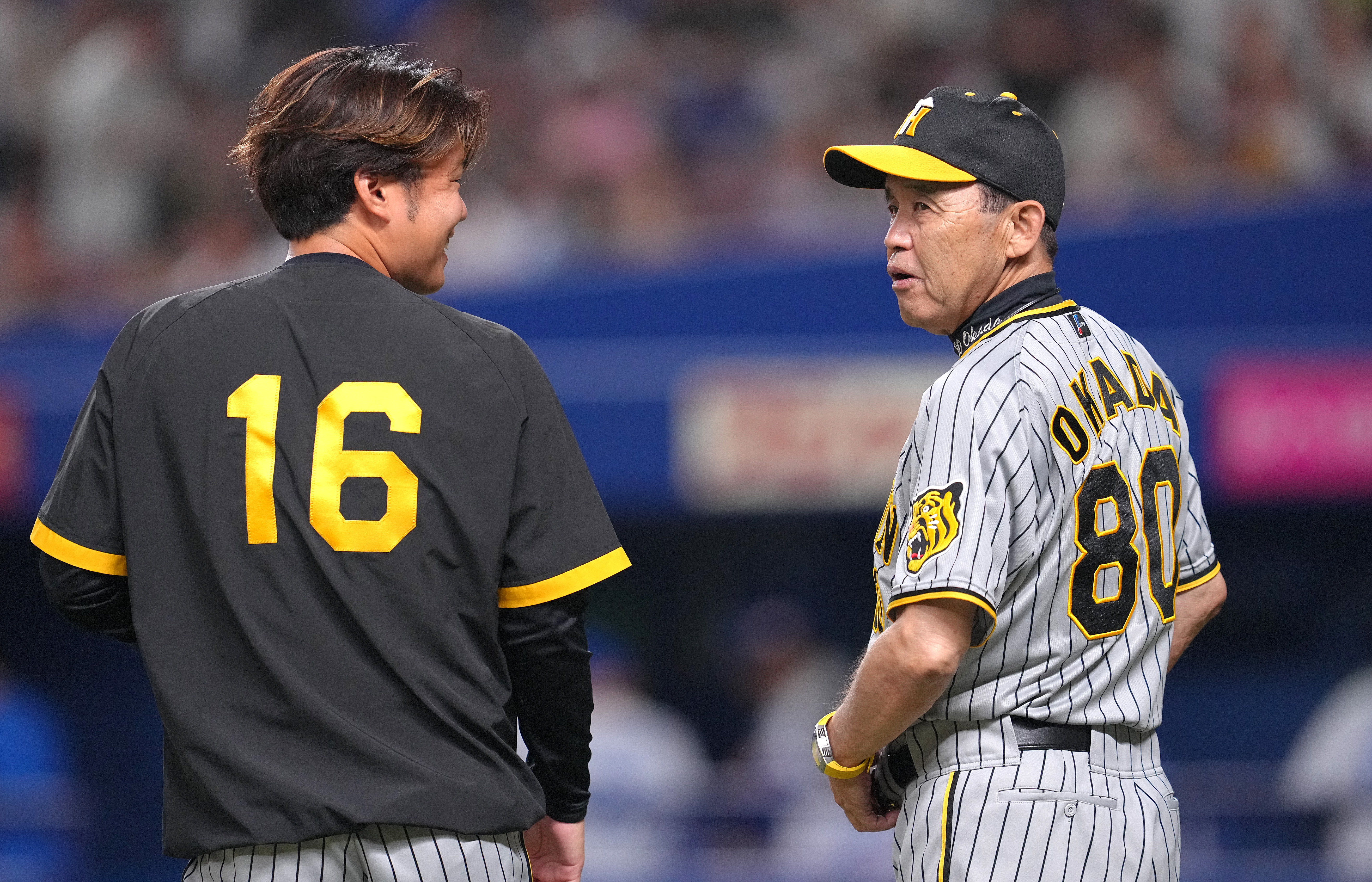 ○虎将トーク】阪神・岡田彰布監督、〝西勇の17球〟に「はよ