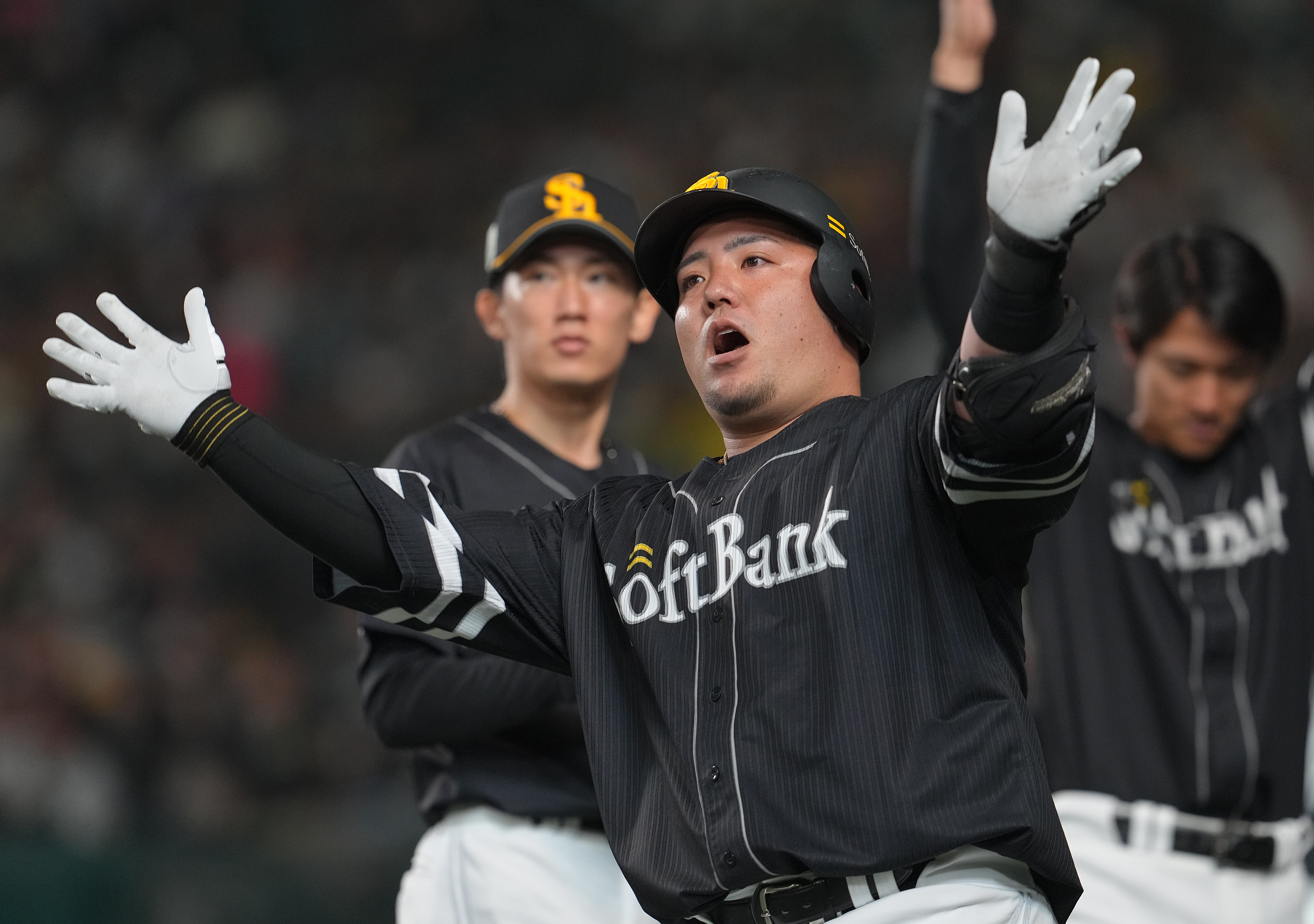 ソフトバンク選手　実使用 ソフトバンク実使用バット