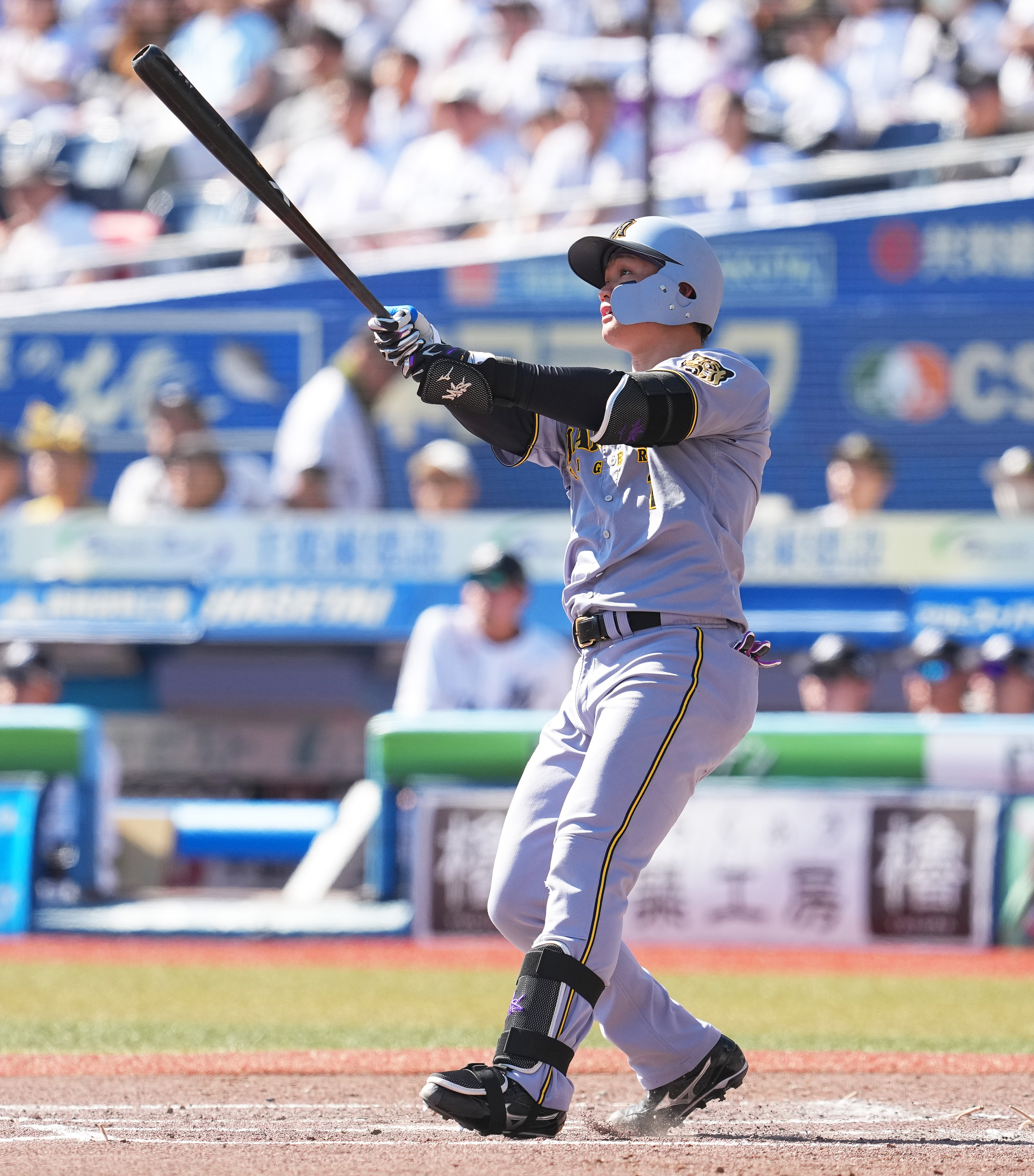 阪神・森下翔太、初の2打席連発でキングタイ「1本出せたのでよかった