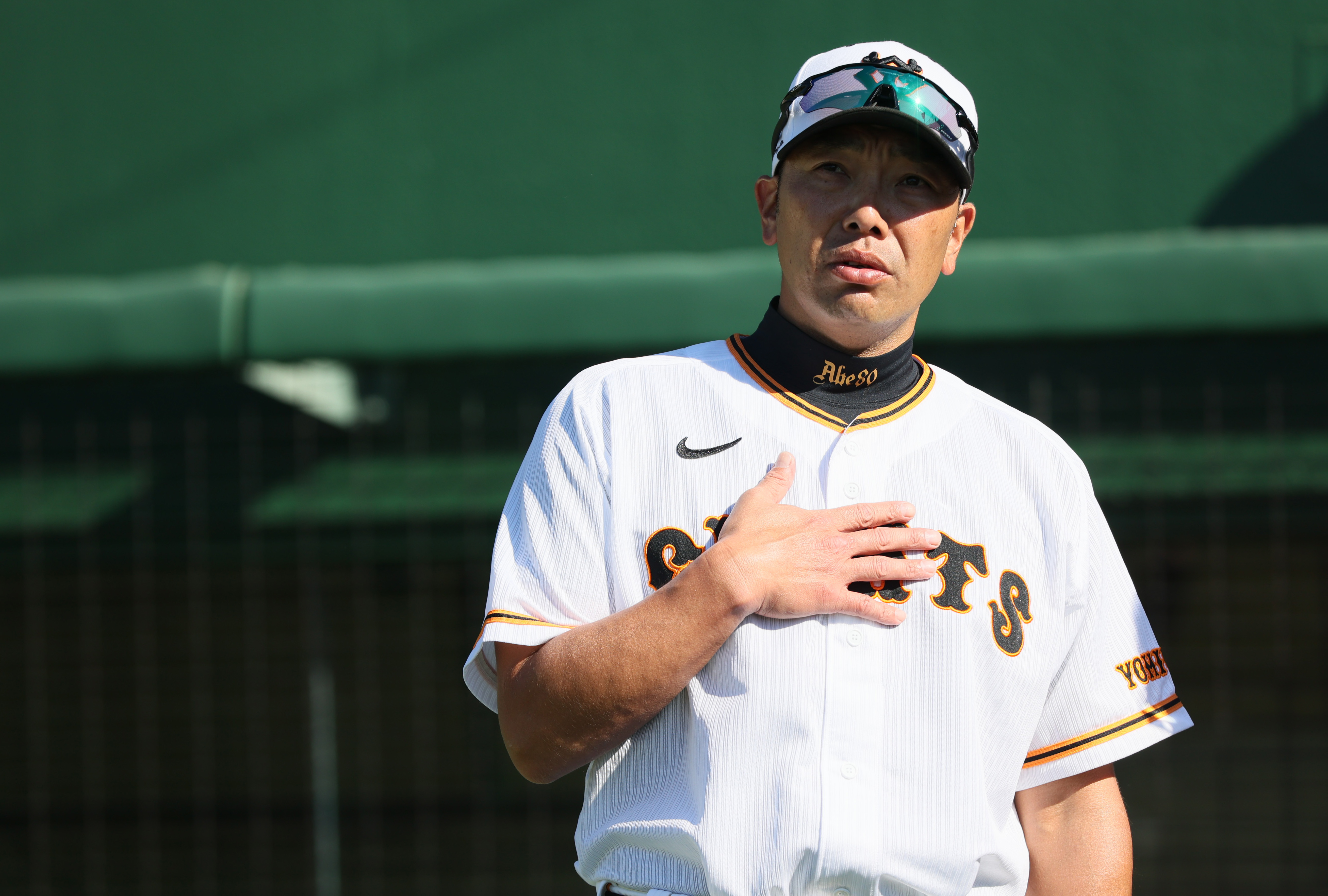 阿部慎之介選手　サイン帽子 若手選手に熱弁！巨人・阿部監督流打撃理論 - サンスポ