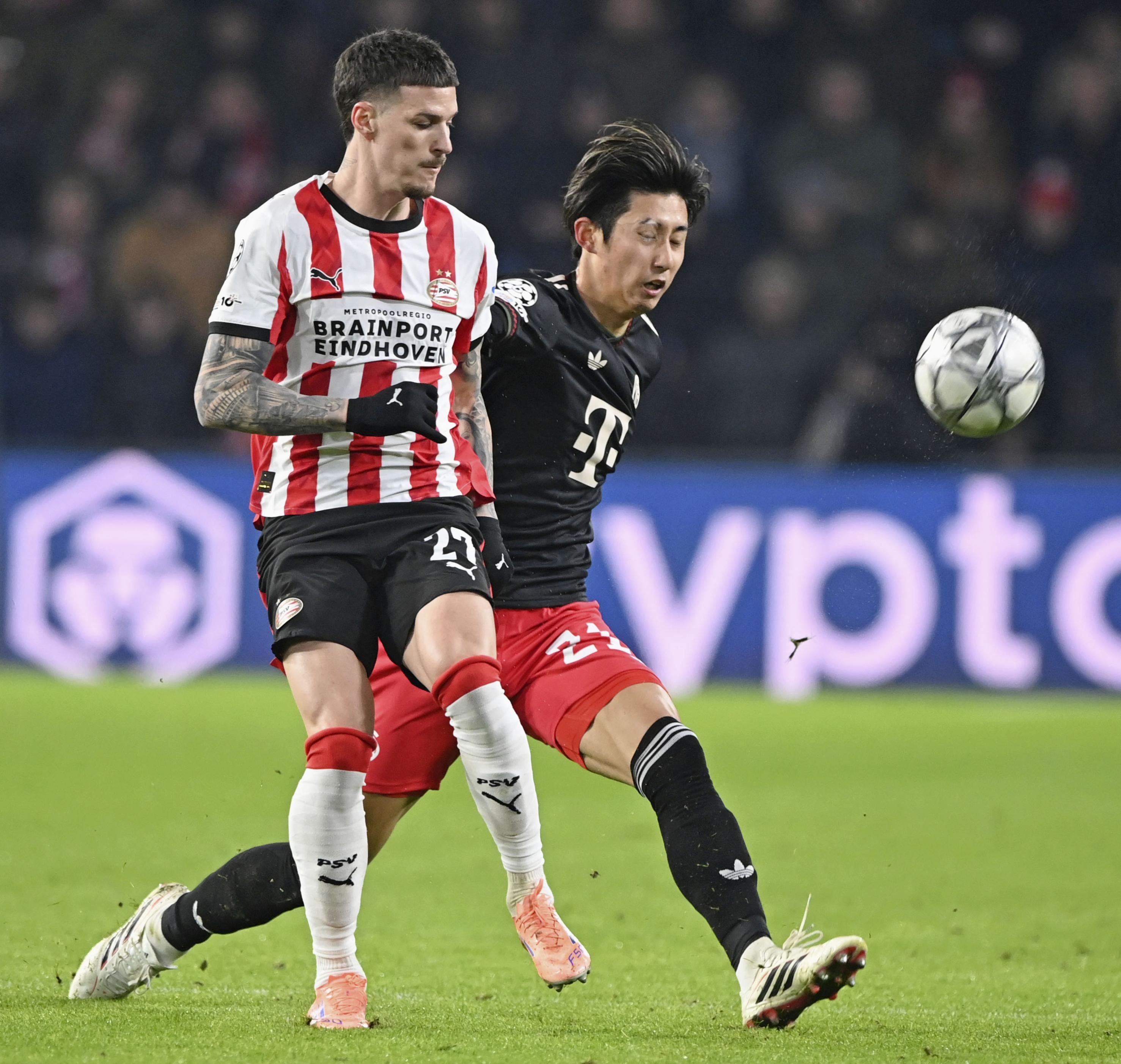 バイエルン・ミュンヘン伊藤洋輝フル、リバプール遠藤航ら出場 欧州CL1