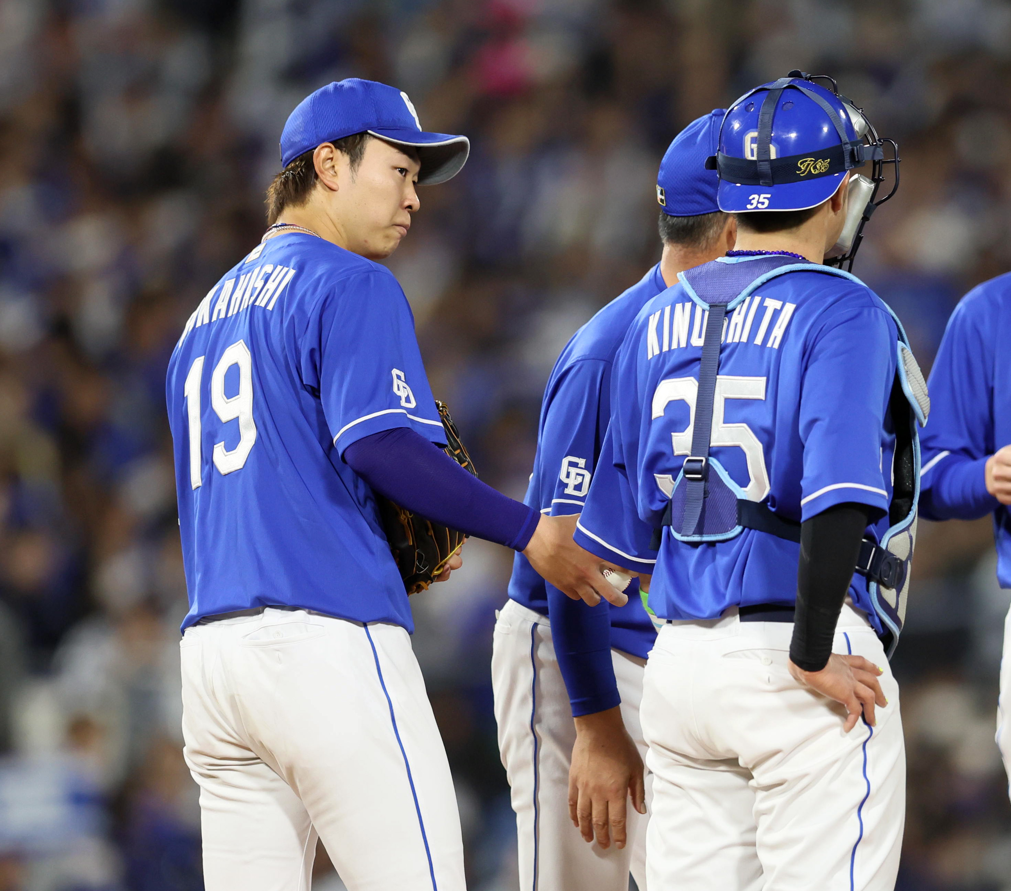 中日、2年連続黒星スタート 高橋宏斗は六回途中8安打5失点