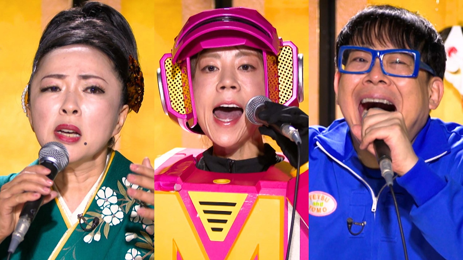 高橋真麻、メカ真麻2号機でリベンジ発進 坂本冬休みは全曲扮装ものまね