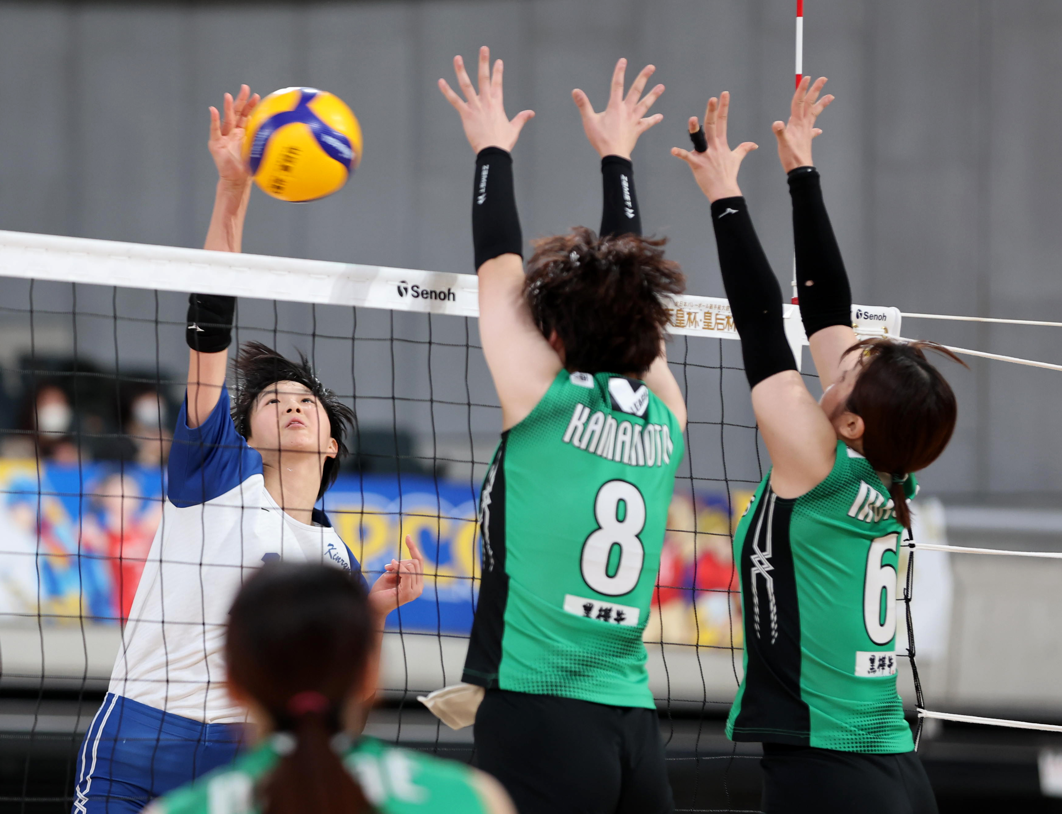 第74回日本バレーボール選手権 (春高)銀メダル 第74回全日本バレー ボール高等学校選手権