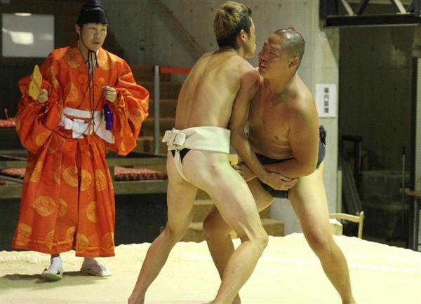 吉本芸人らが相撲発祥の地奈良 葛城でお笑いイベント 禁じ手をコントで紹介 産経ニュース