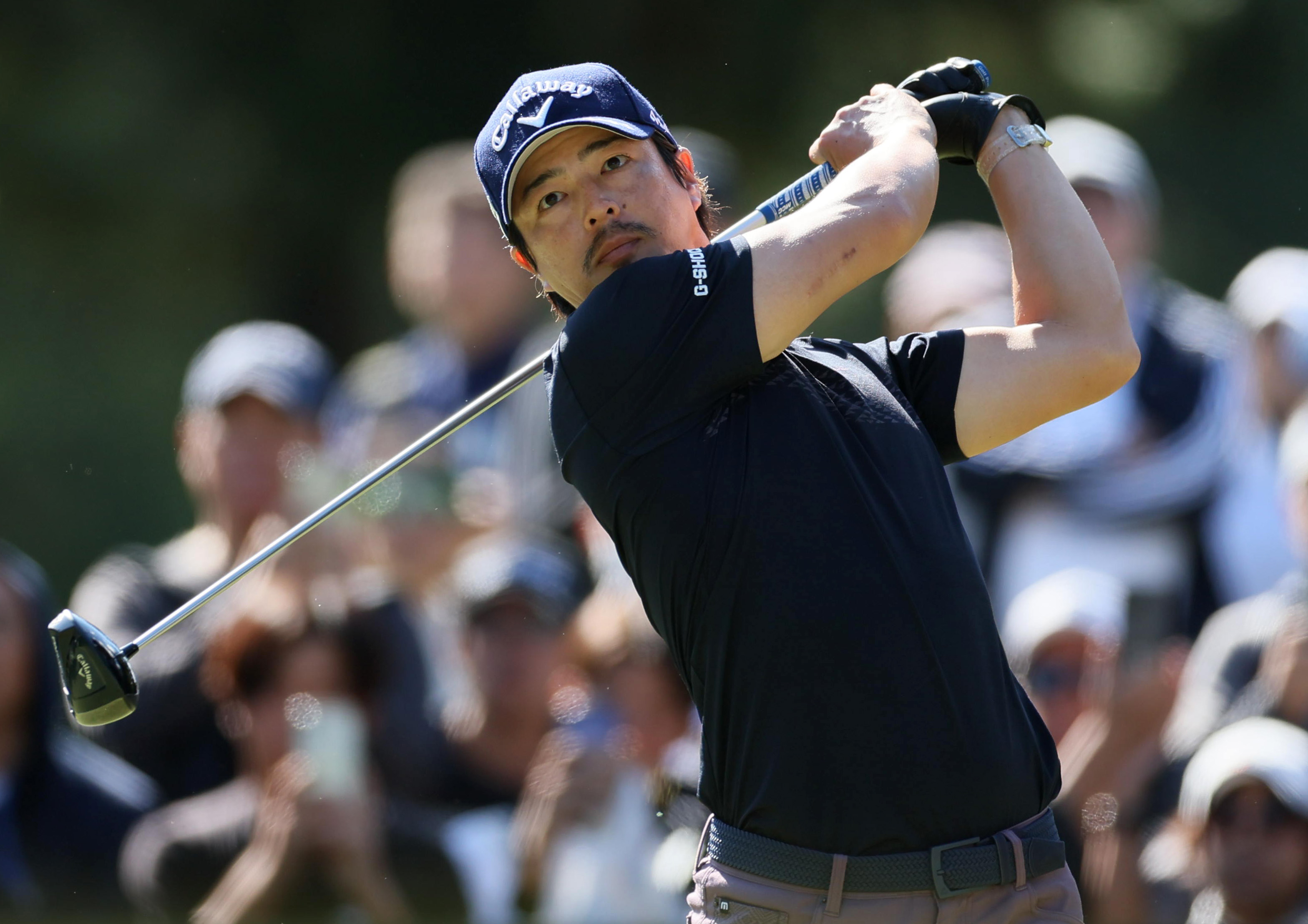石川遼は８位のまま 米ツアー初優勝へ望み「難しい１日…これもゴルフ
