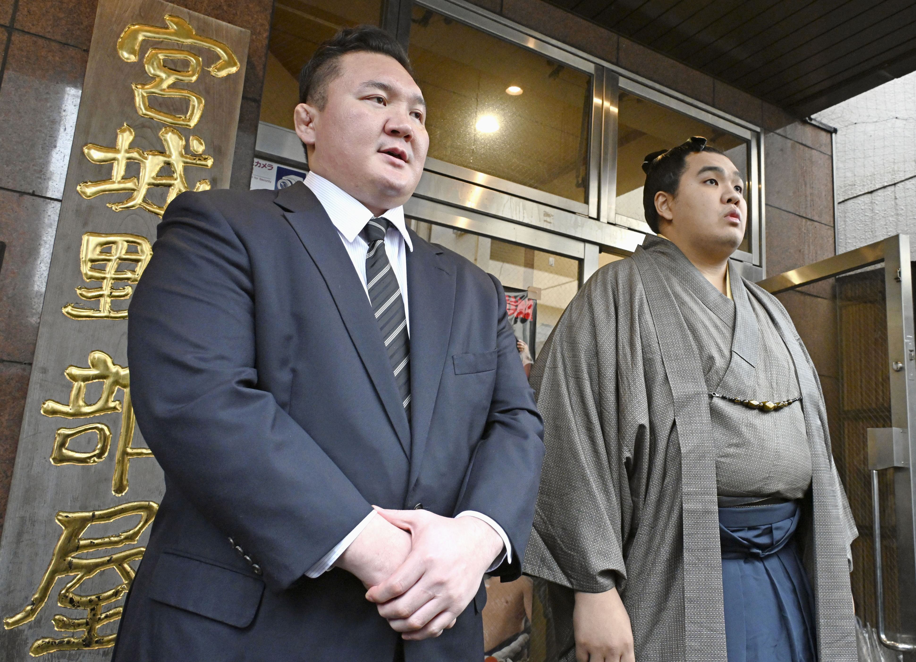 大相撲　白鵬　改　宮城野親方　反物　浴衣生地 大相撲 白鵬 改 宮城野親方 反物 浴衣生地