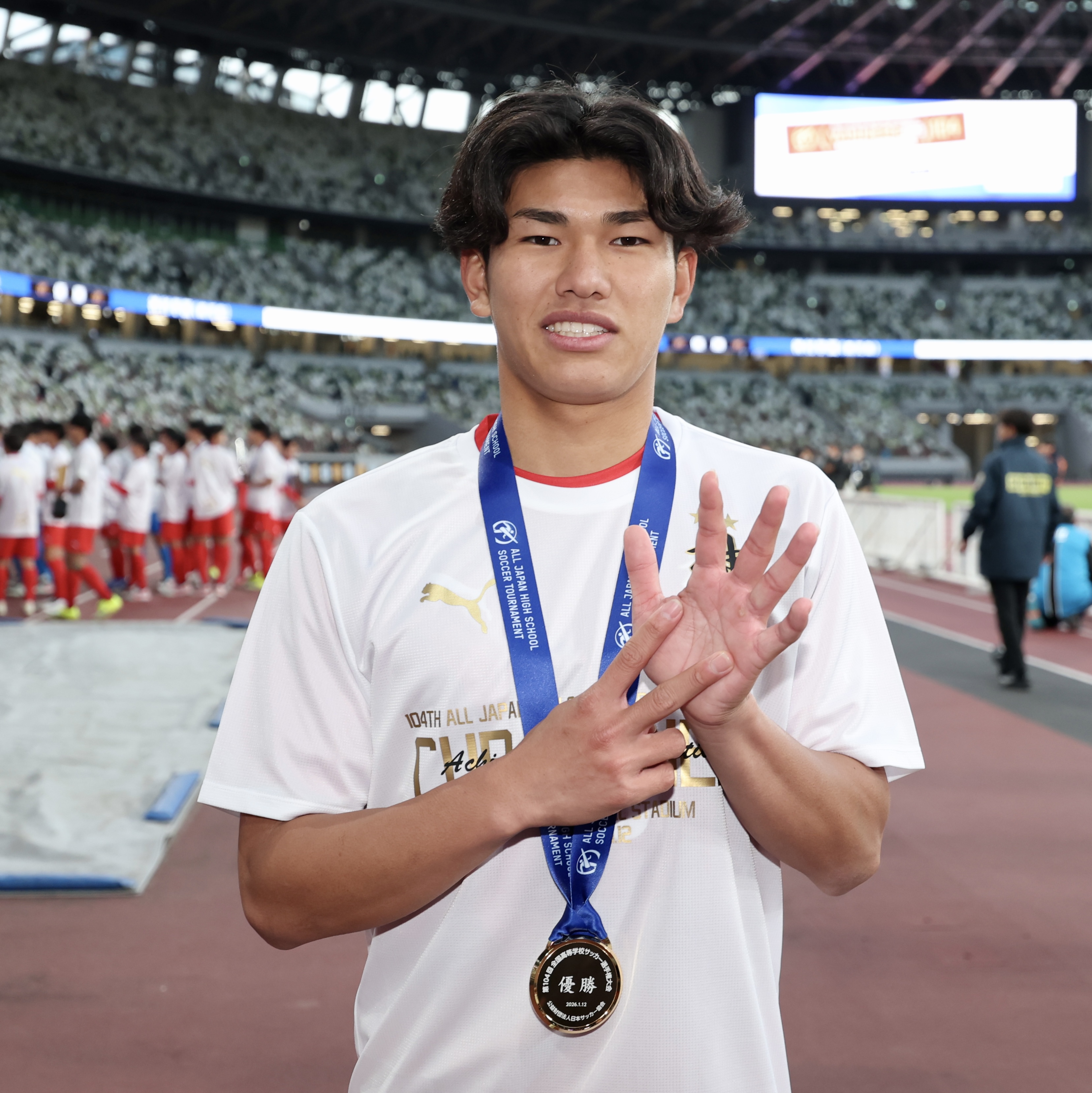 神村学園 アップ着 （非売品） 神村学園・日高が7得点で得点王 大活躍でJリーグへの道も切り開く 高校