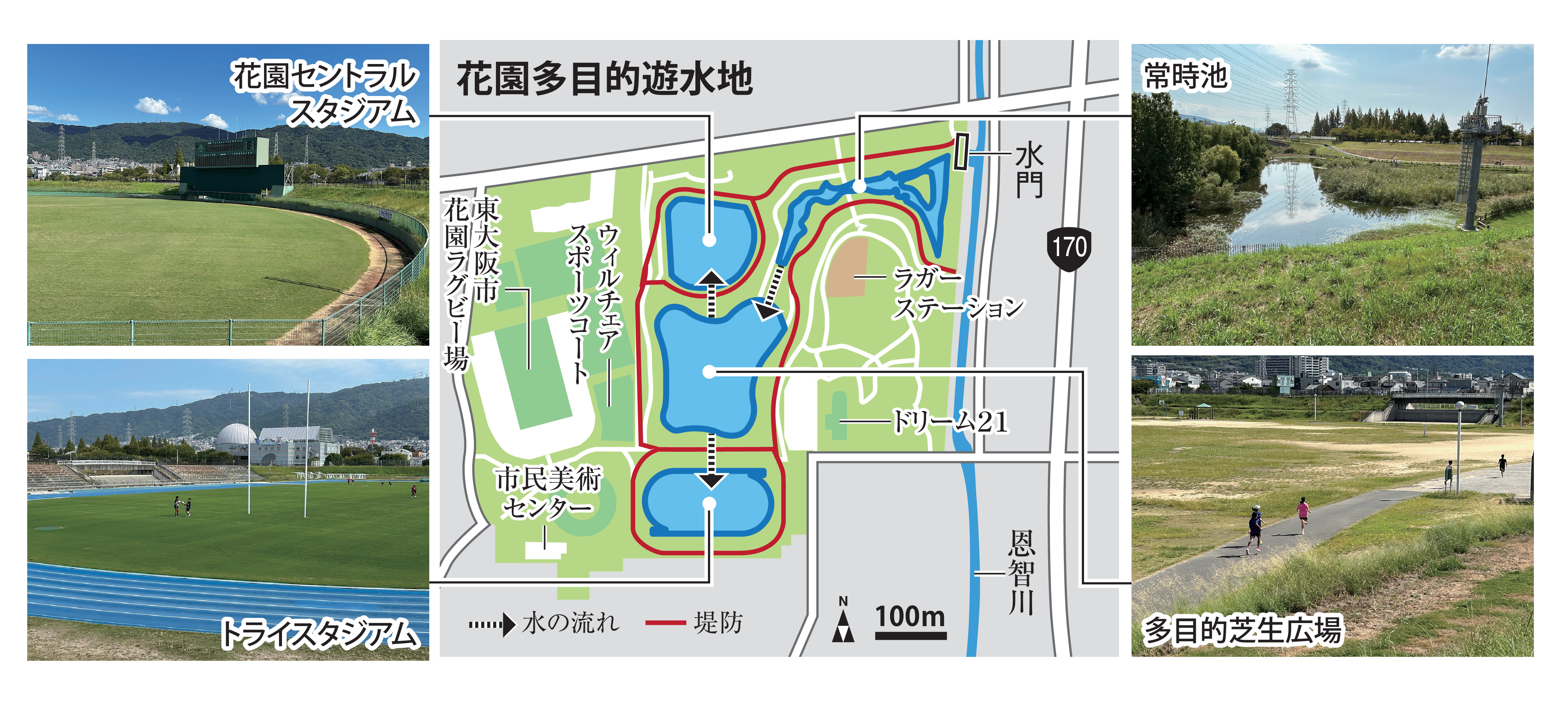 大 内 遊水 地 多目的 広場